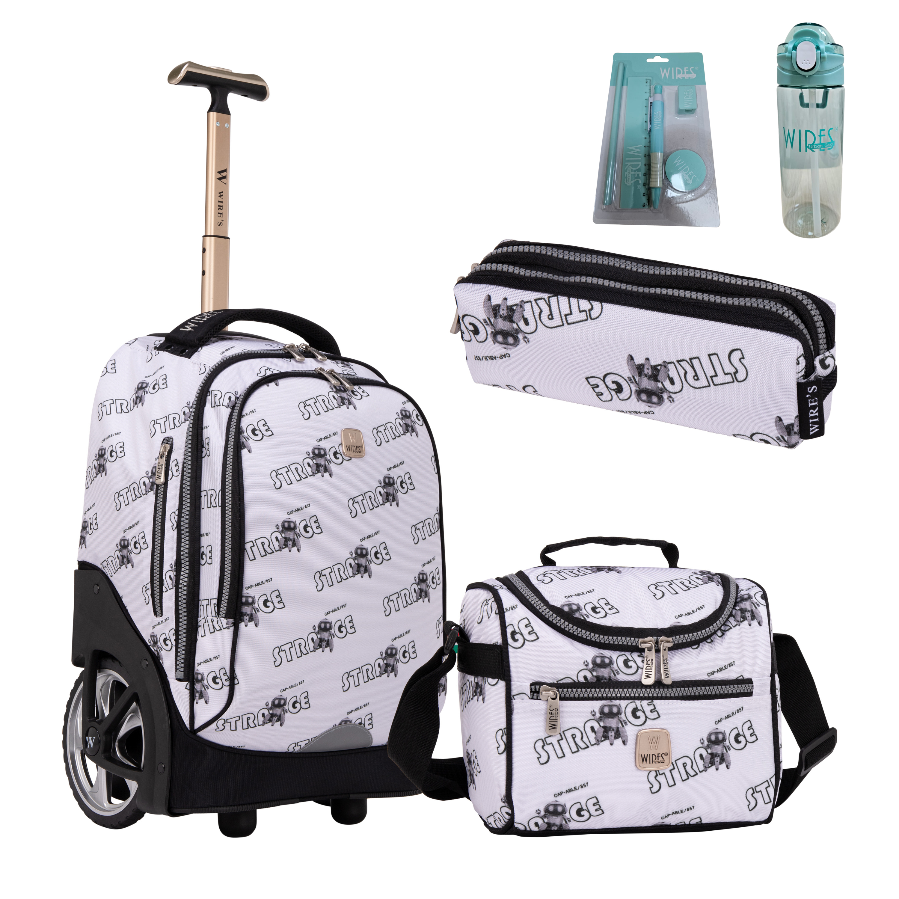 Big Wheel School Trolley - Set of 5