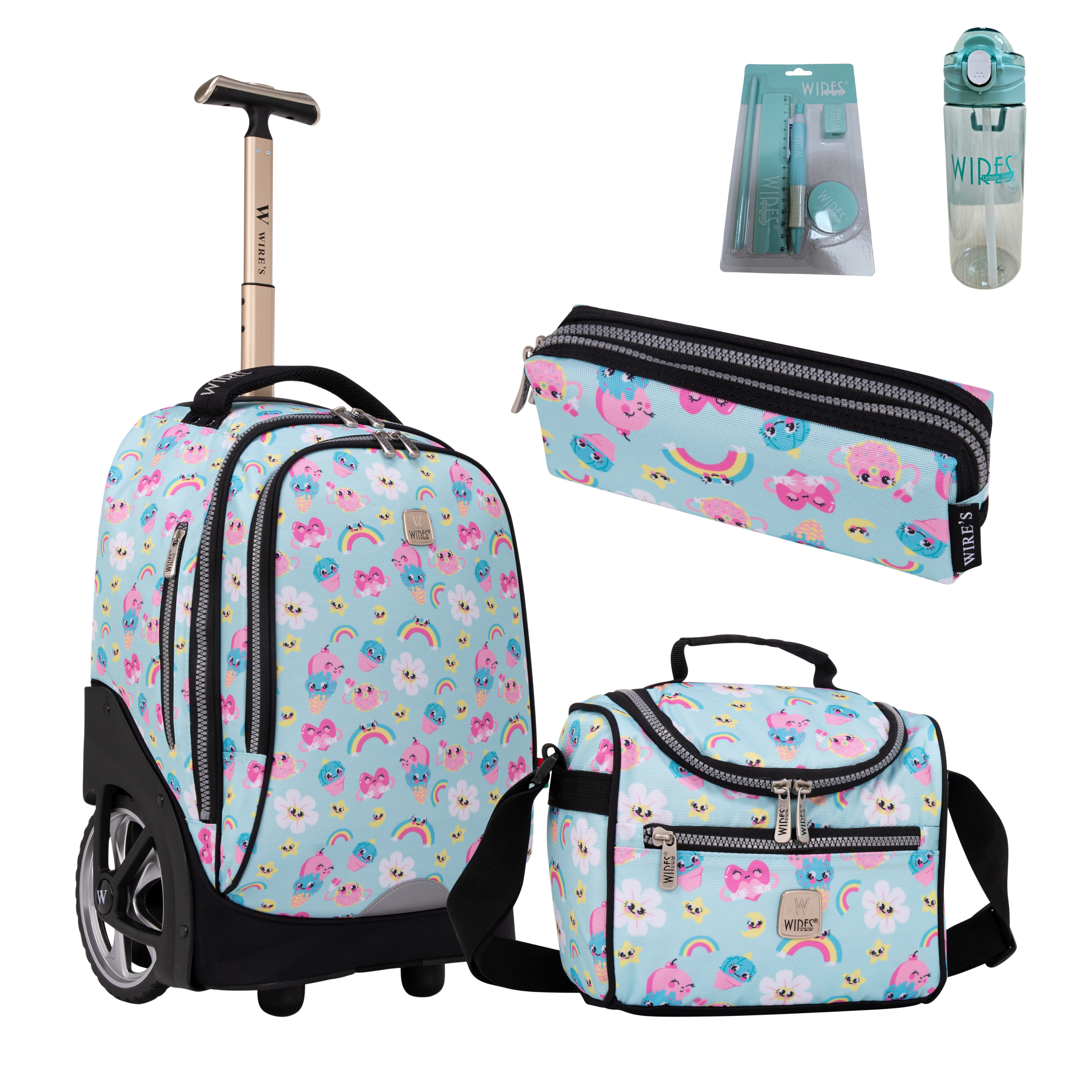 Big Wheel School Trolley - Set of 5