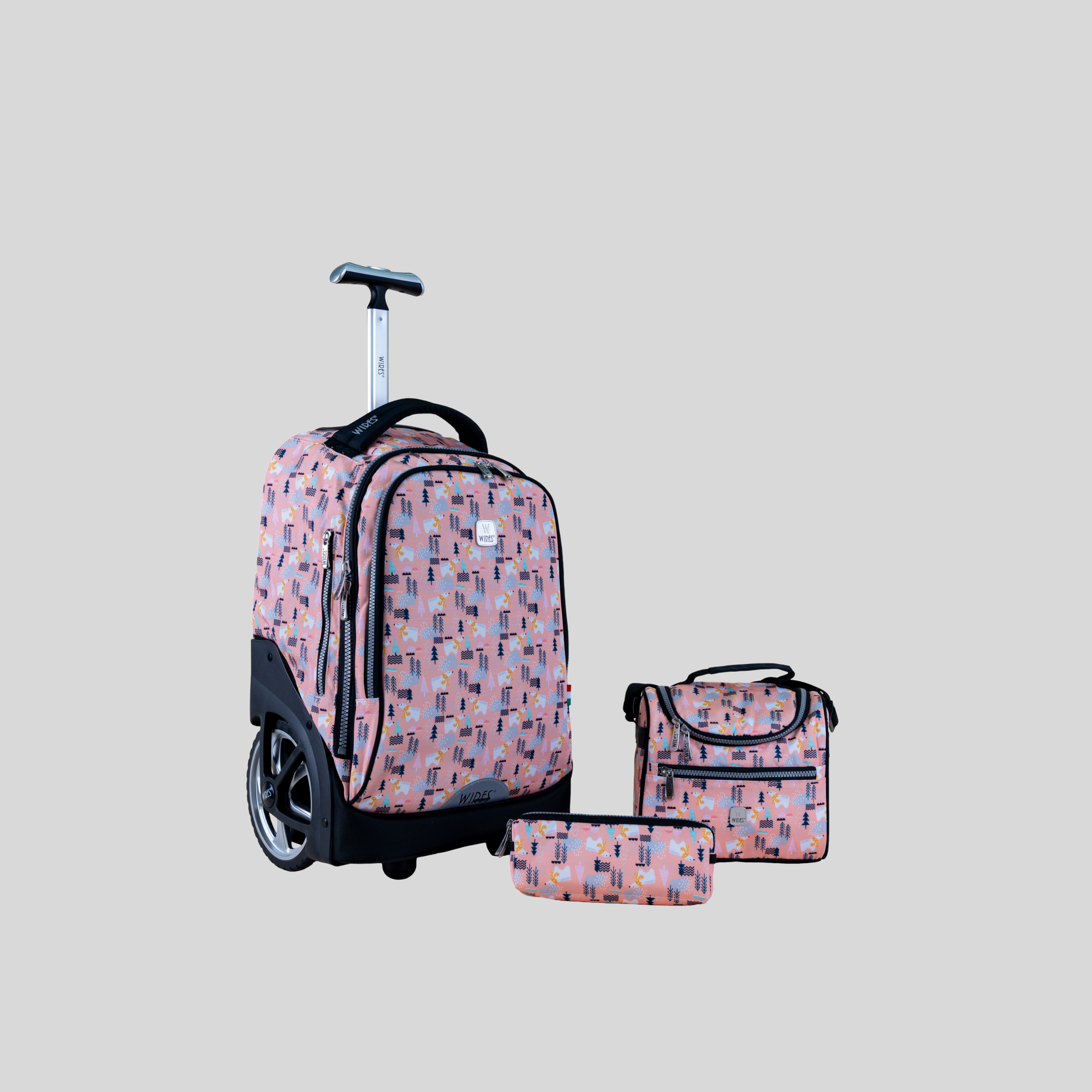 Big Wheel School Trolley - Set of 3