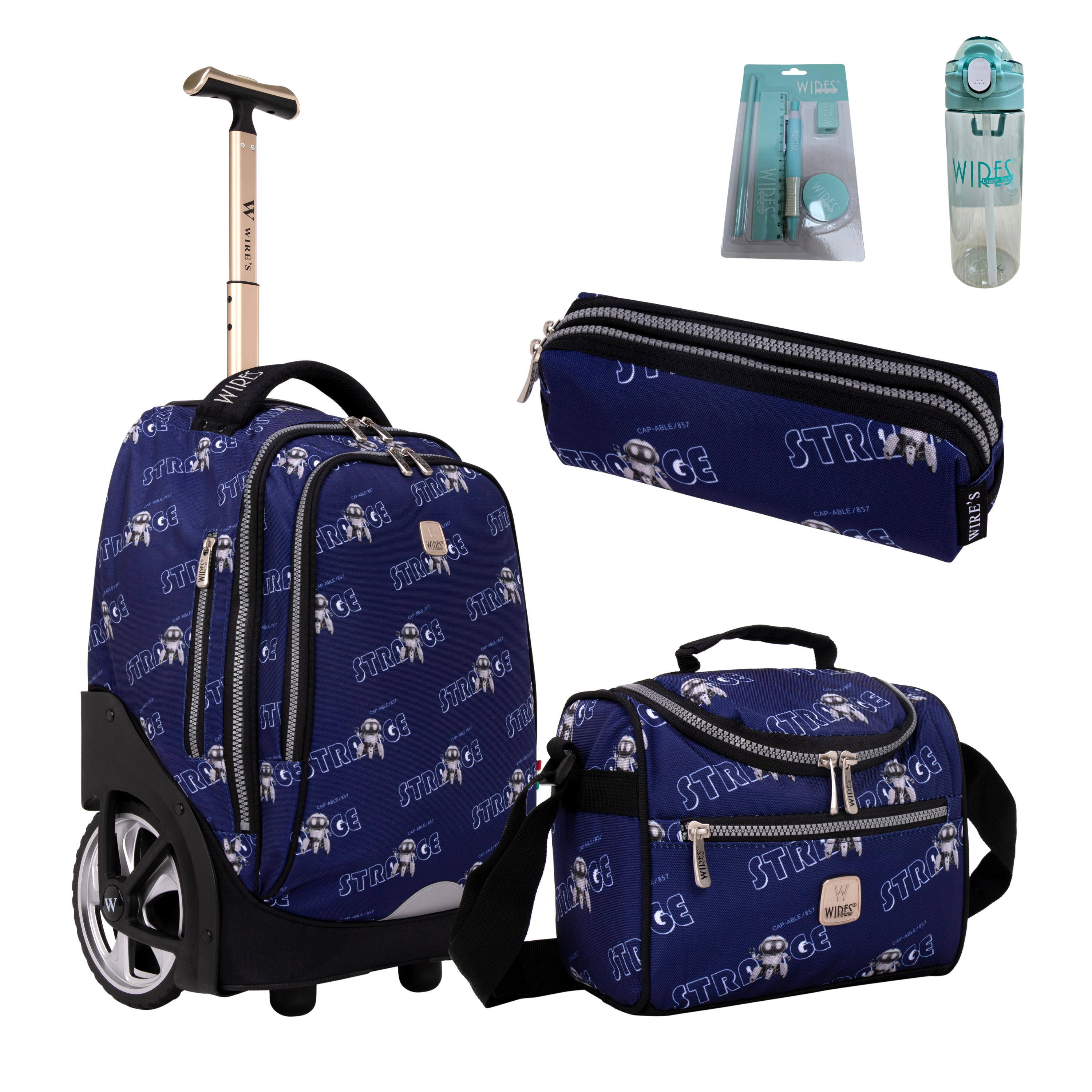 Big Wheel School Trolley - Set of 5