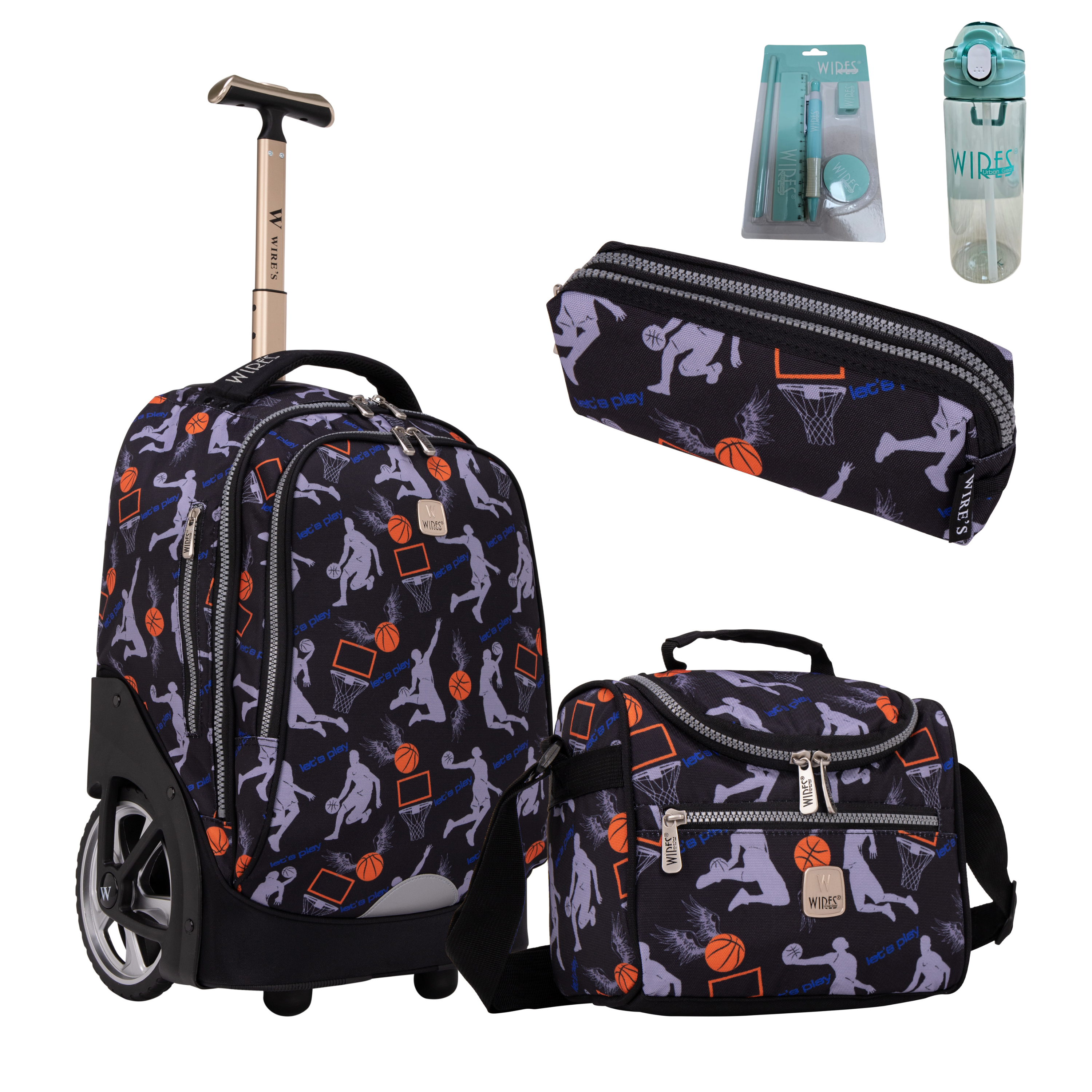 Big Wheel School Trolley - Set of 5