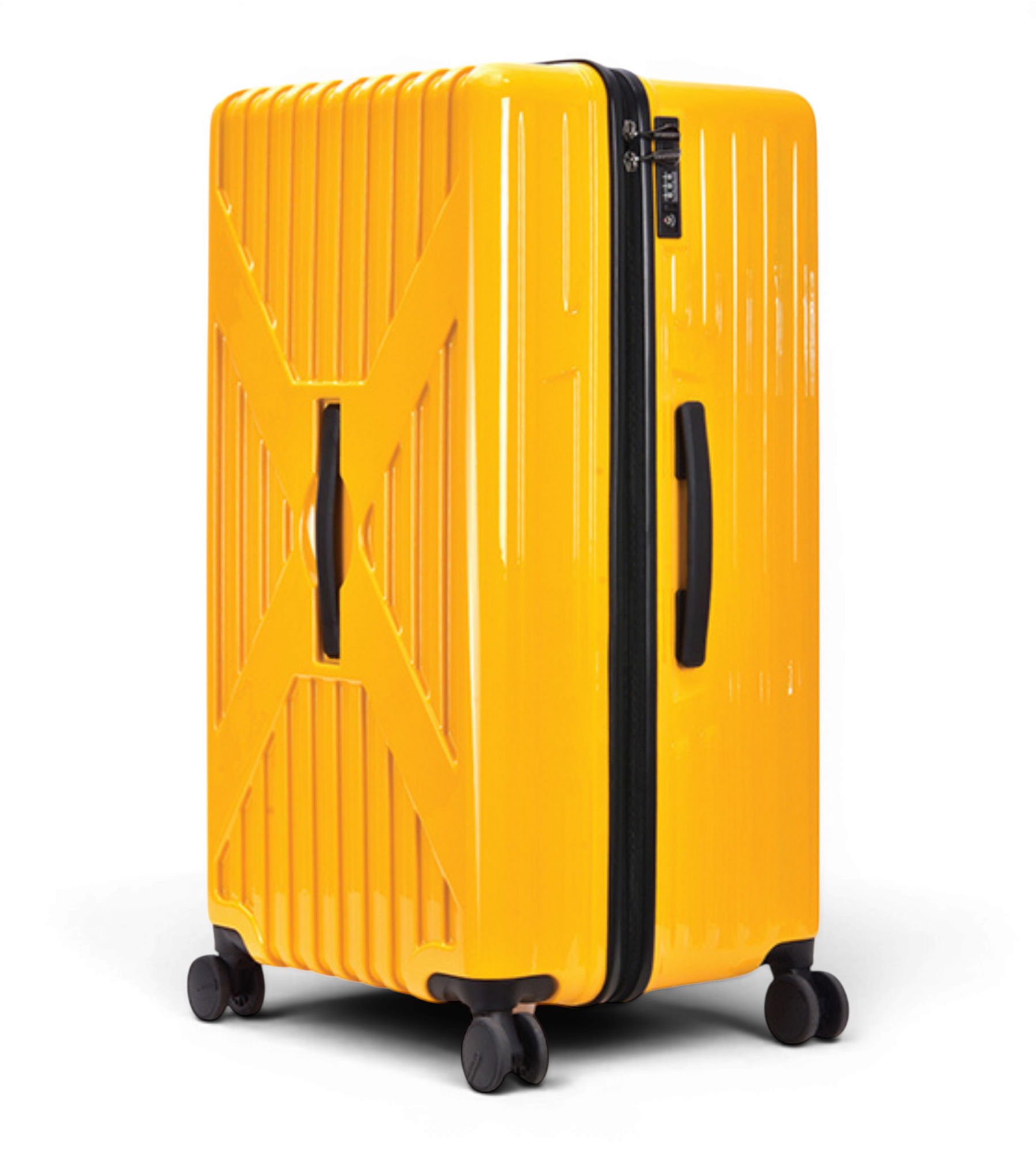 Lushberry AXEL Large 29 Inch Polycarbonate Spinner Suitcase