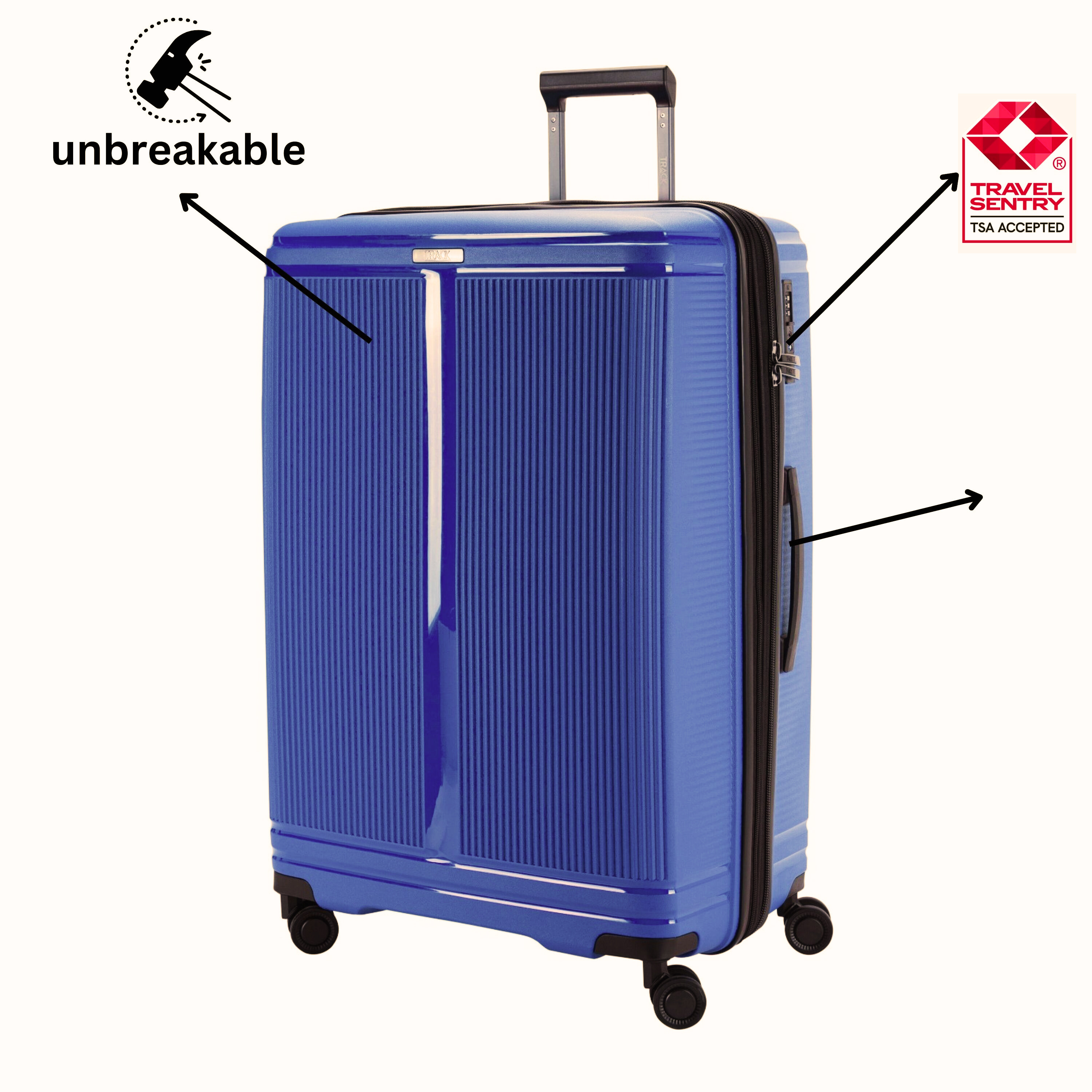 Unbreakable Luggage Set of 4