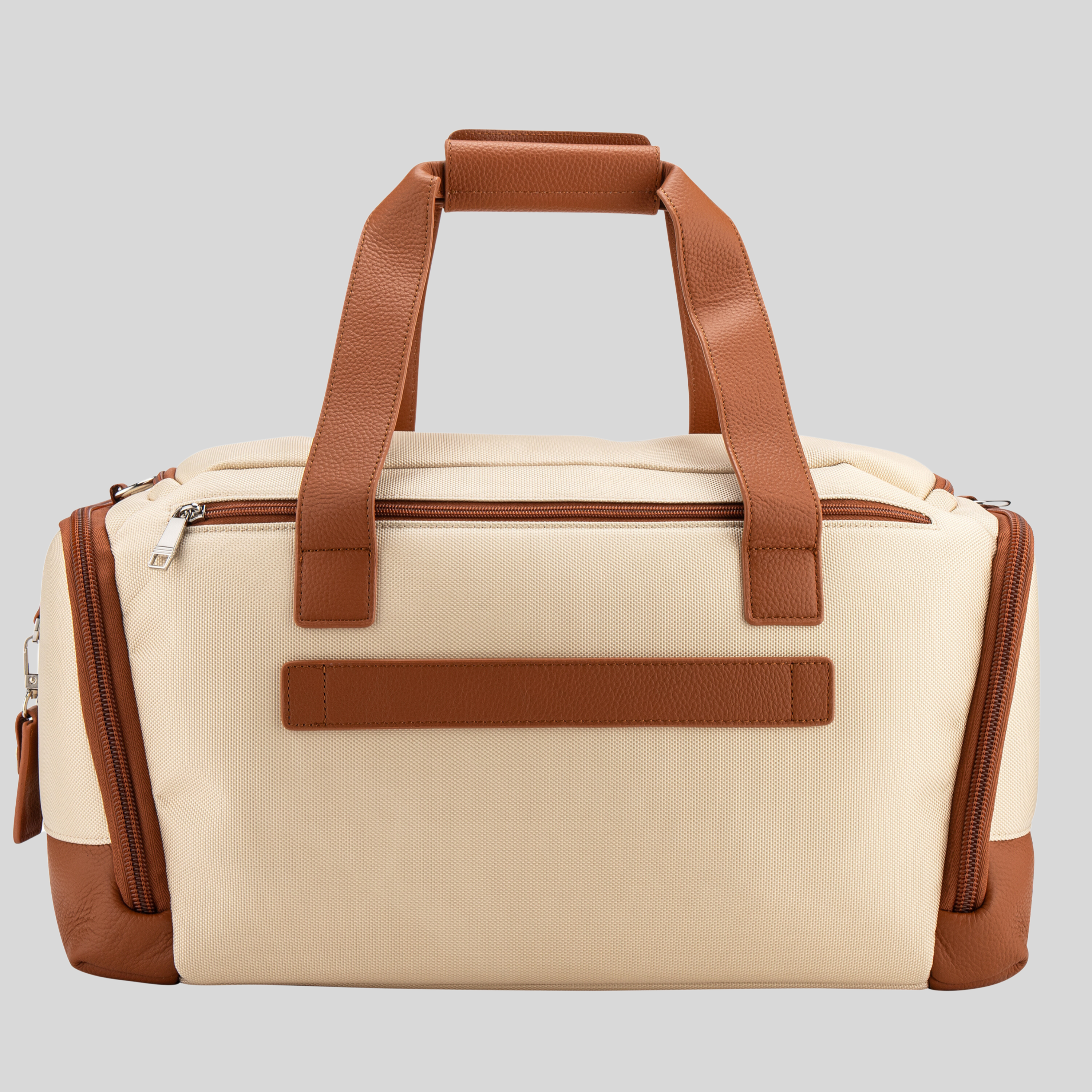 Pierre Cardin Unisex Lightweight Multipurpose Luggage Duffle Bag For Gym And Travel 20 Inch PB87090 Beige