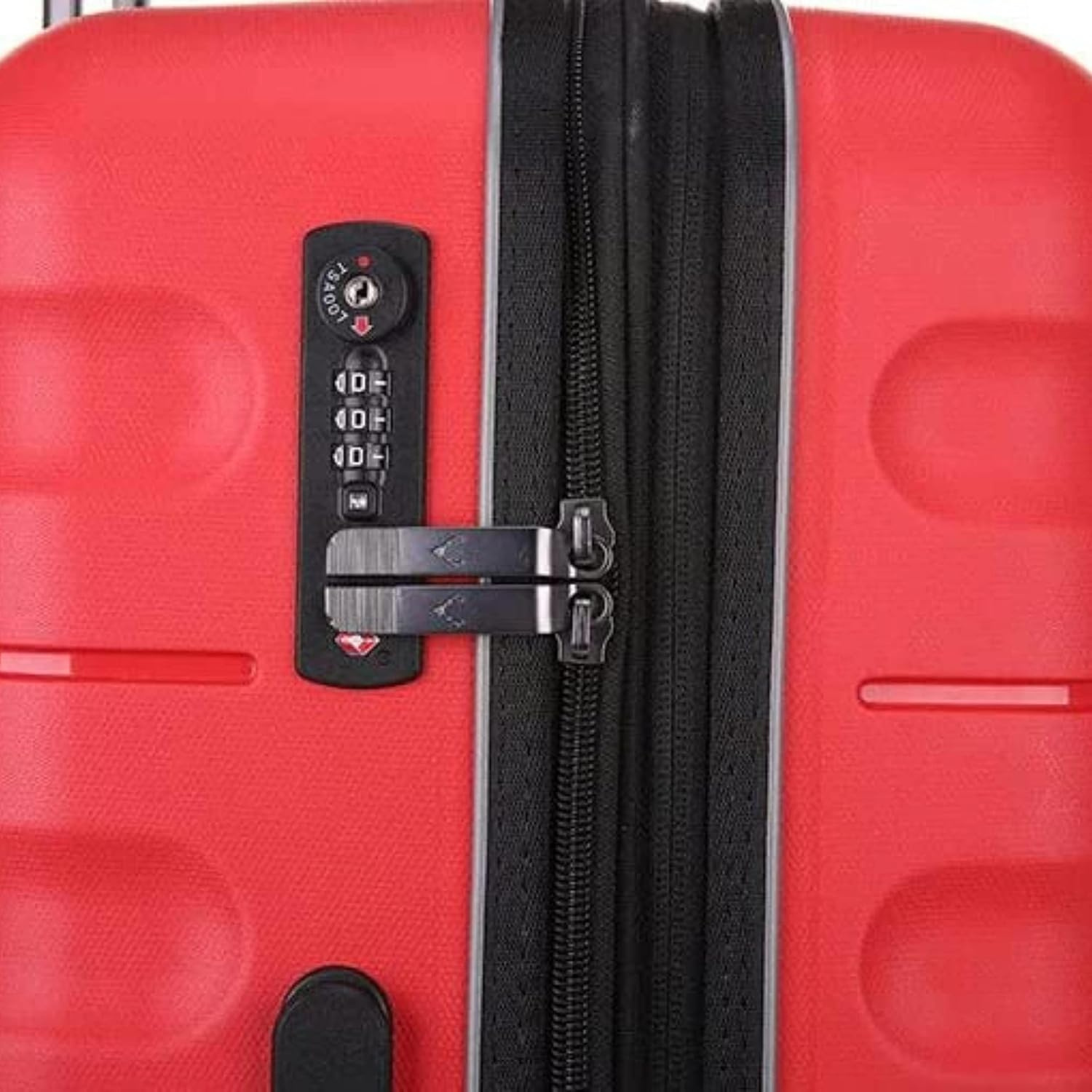 Juno Unbreakable Large Luggage 28 Inch Red