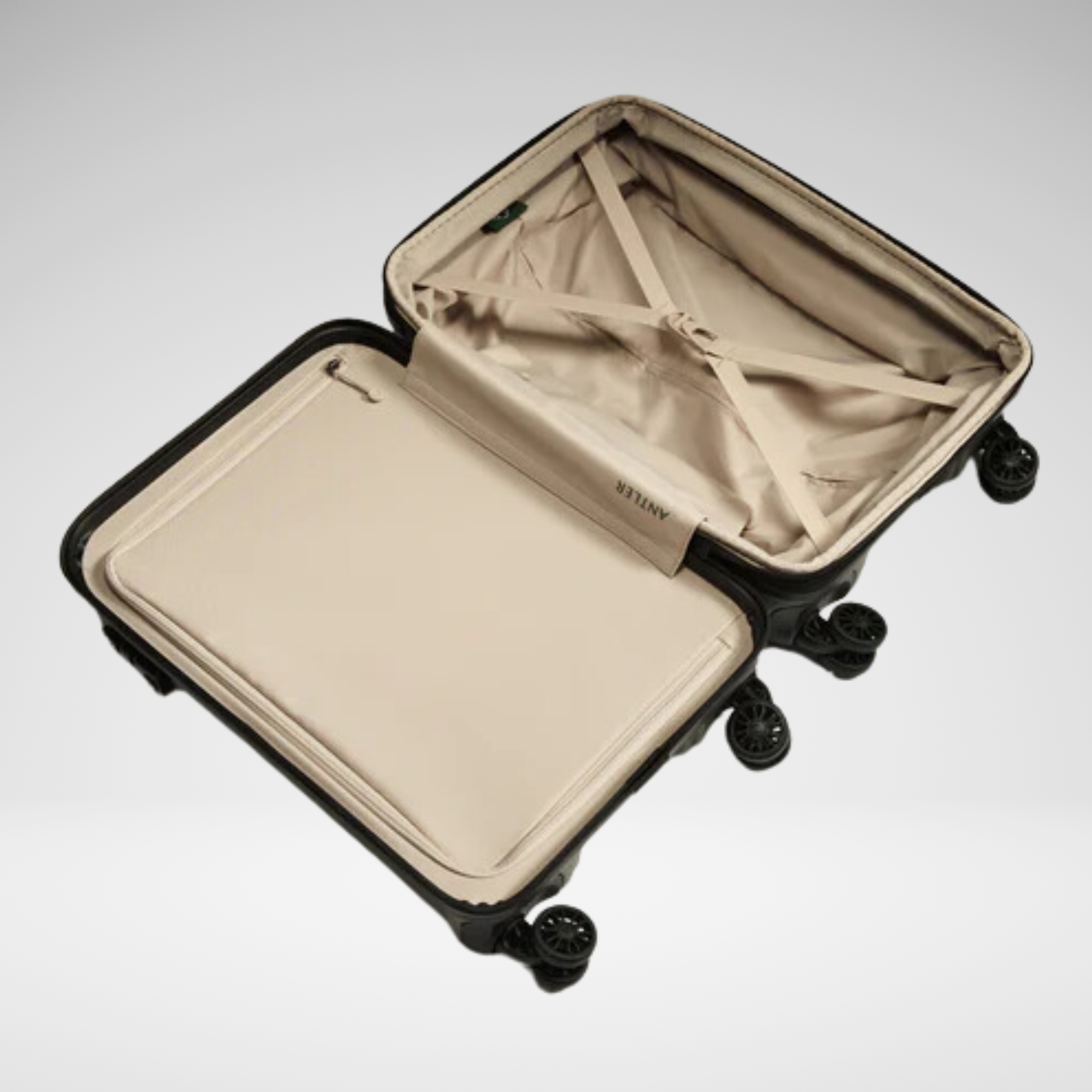 Logo Polycarbonate Large Suitcase 28 Inch-Green Pine
