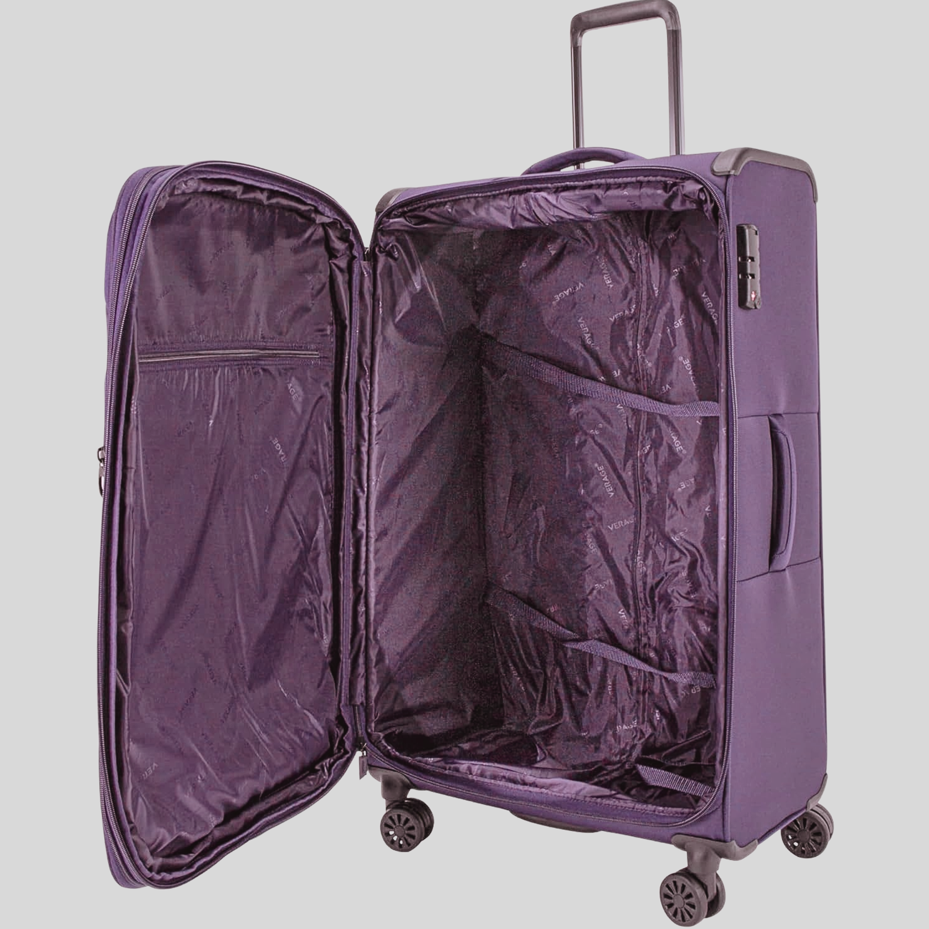 VERAGE Toledo Soft and Expandable Luggage Set of 3