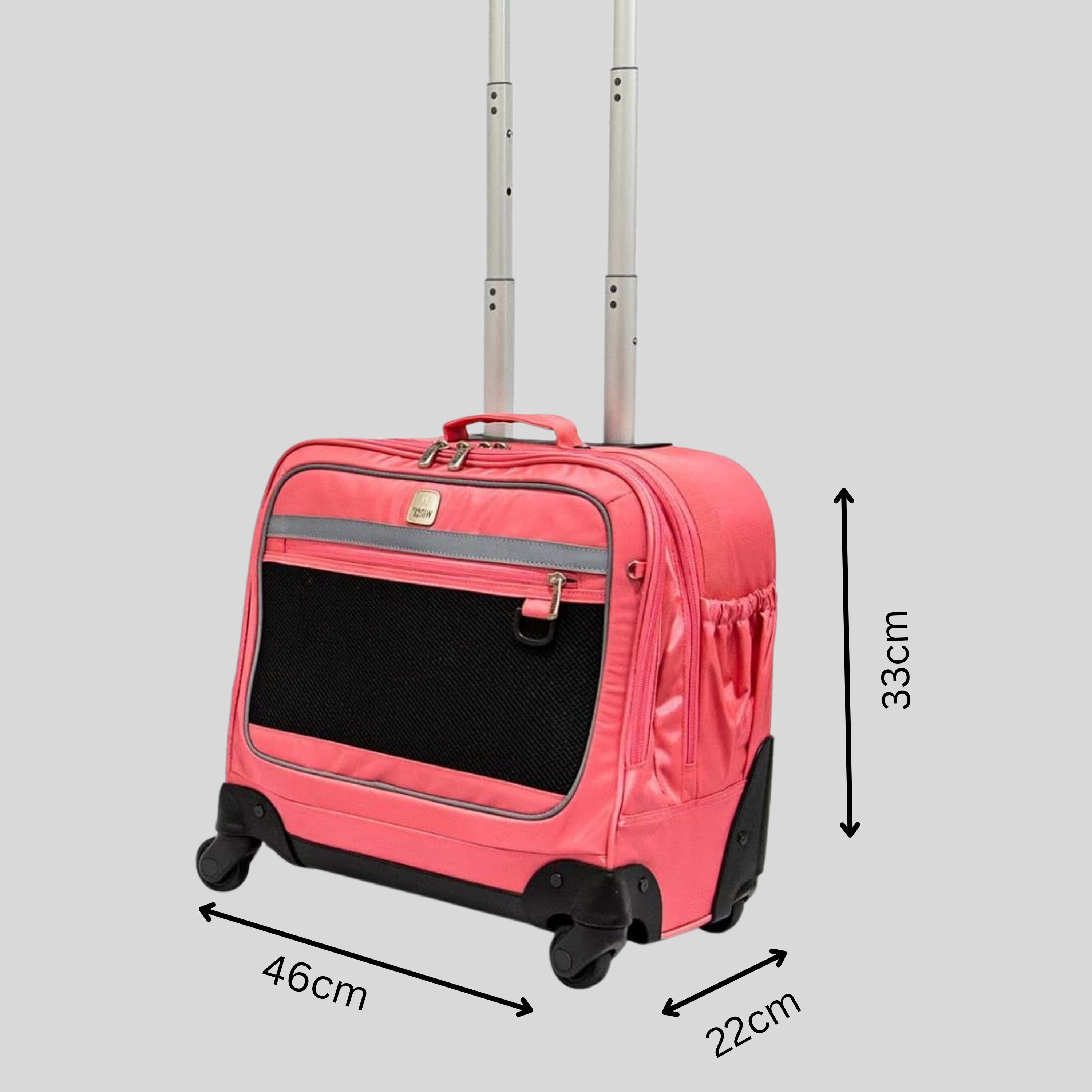 4 Wheels Trolley School Bag-Set of 5