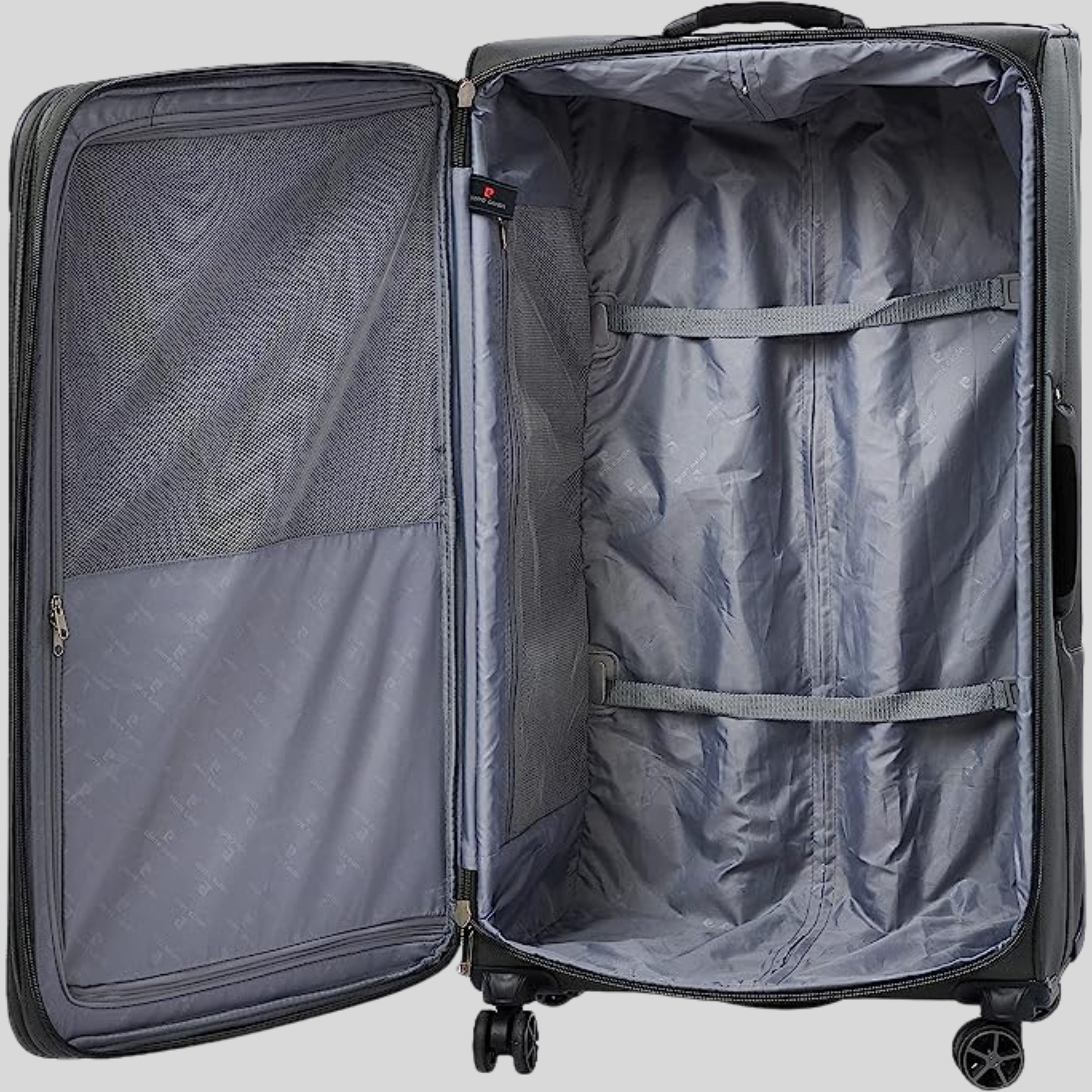 Soft Side Jumbo Luggage Set of 3-Navy