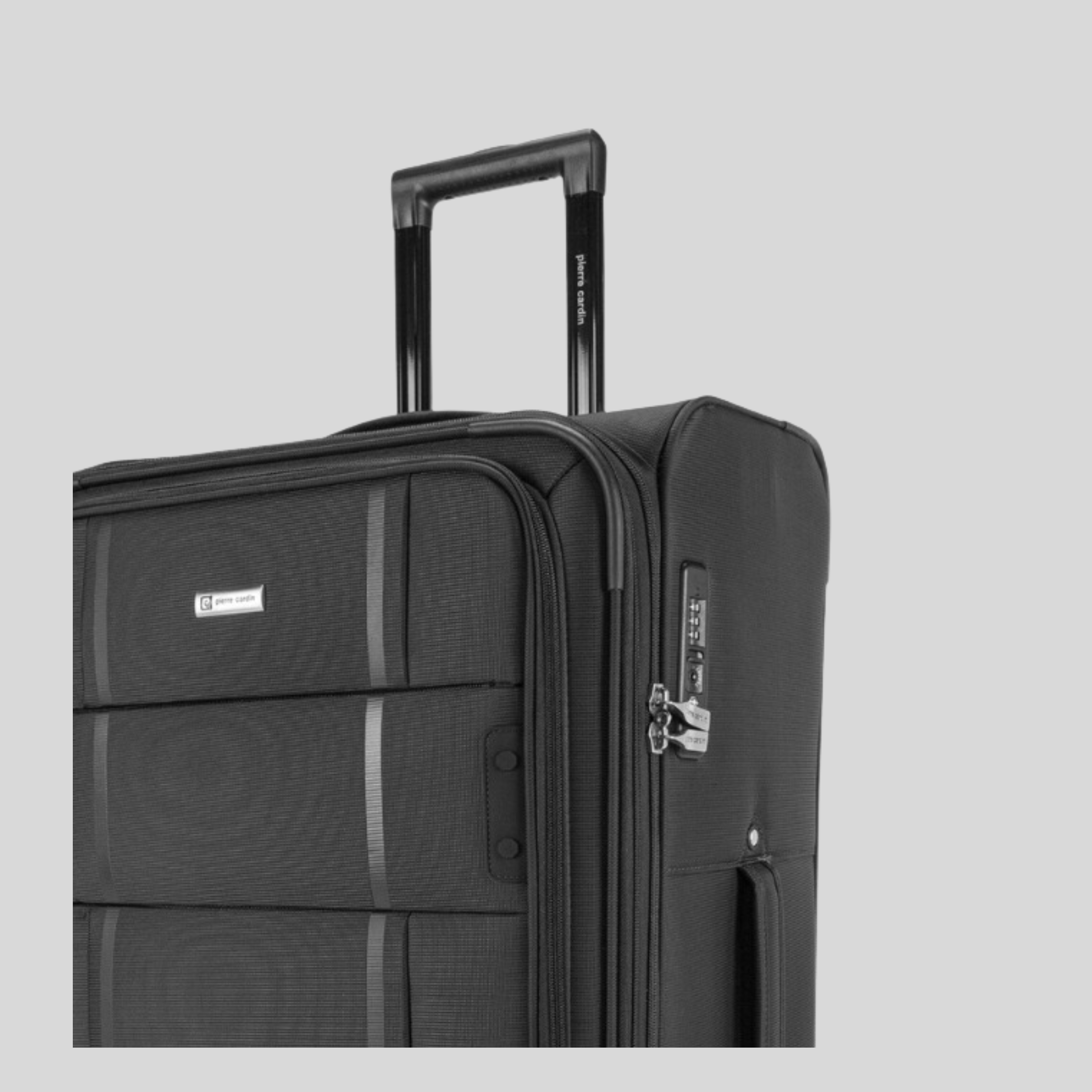 Pierre Cardin Softside Lightweight Luggage Set of 3