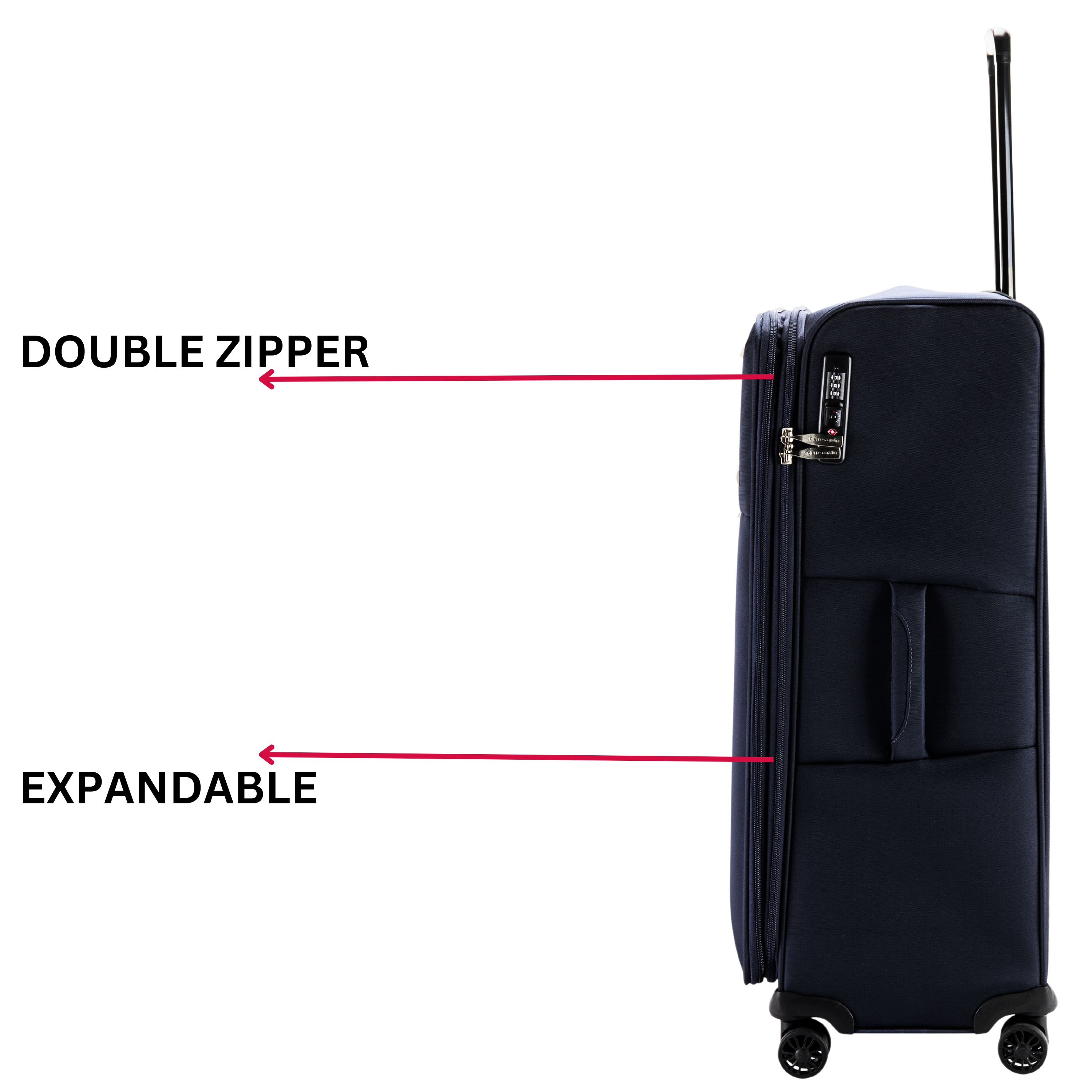 Softside Luggage Set of 3