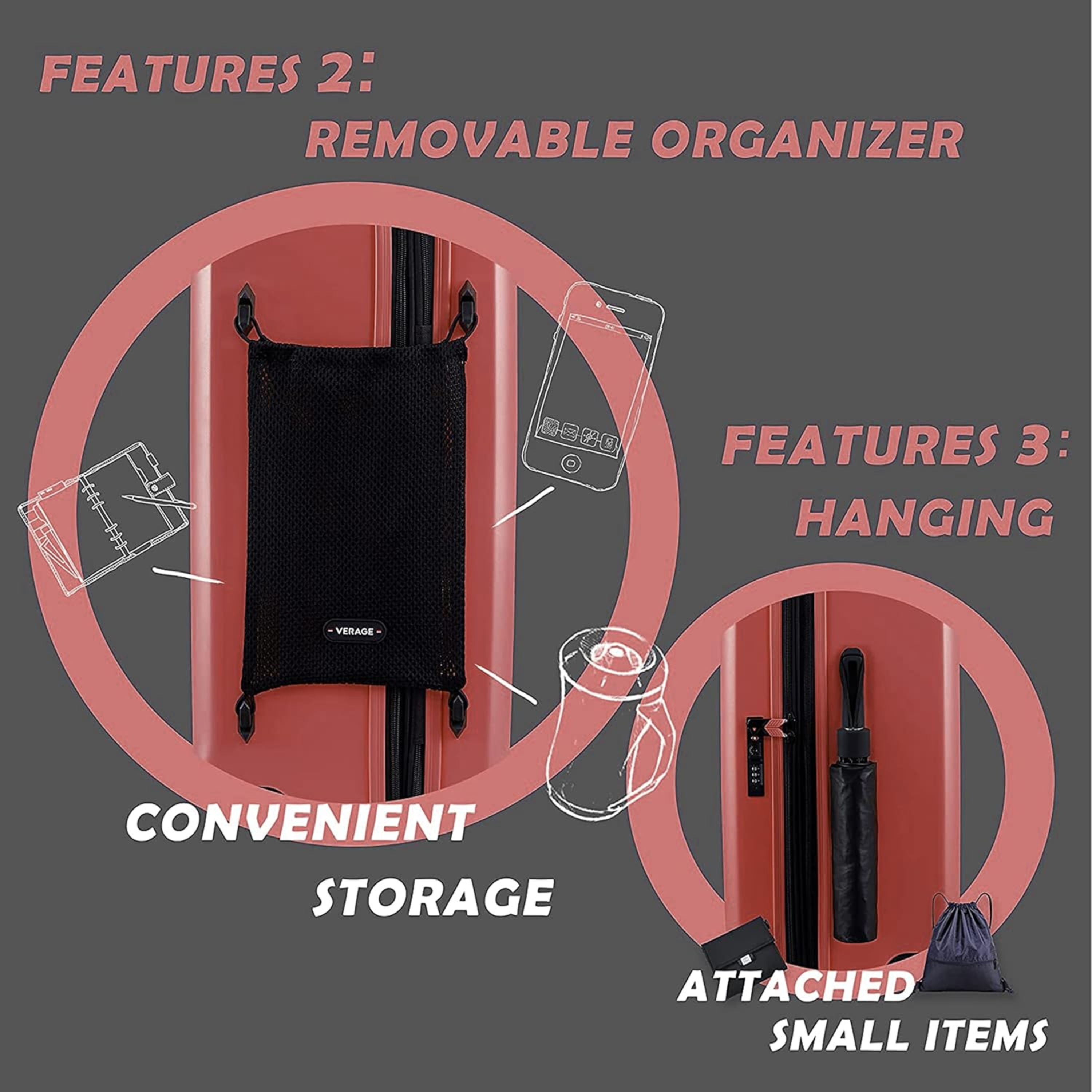Freeland Luggage Set of 3