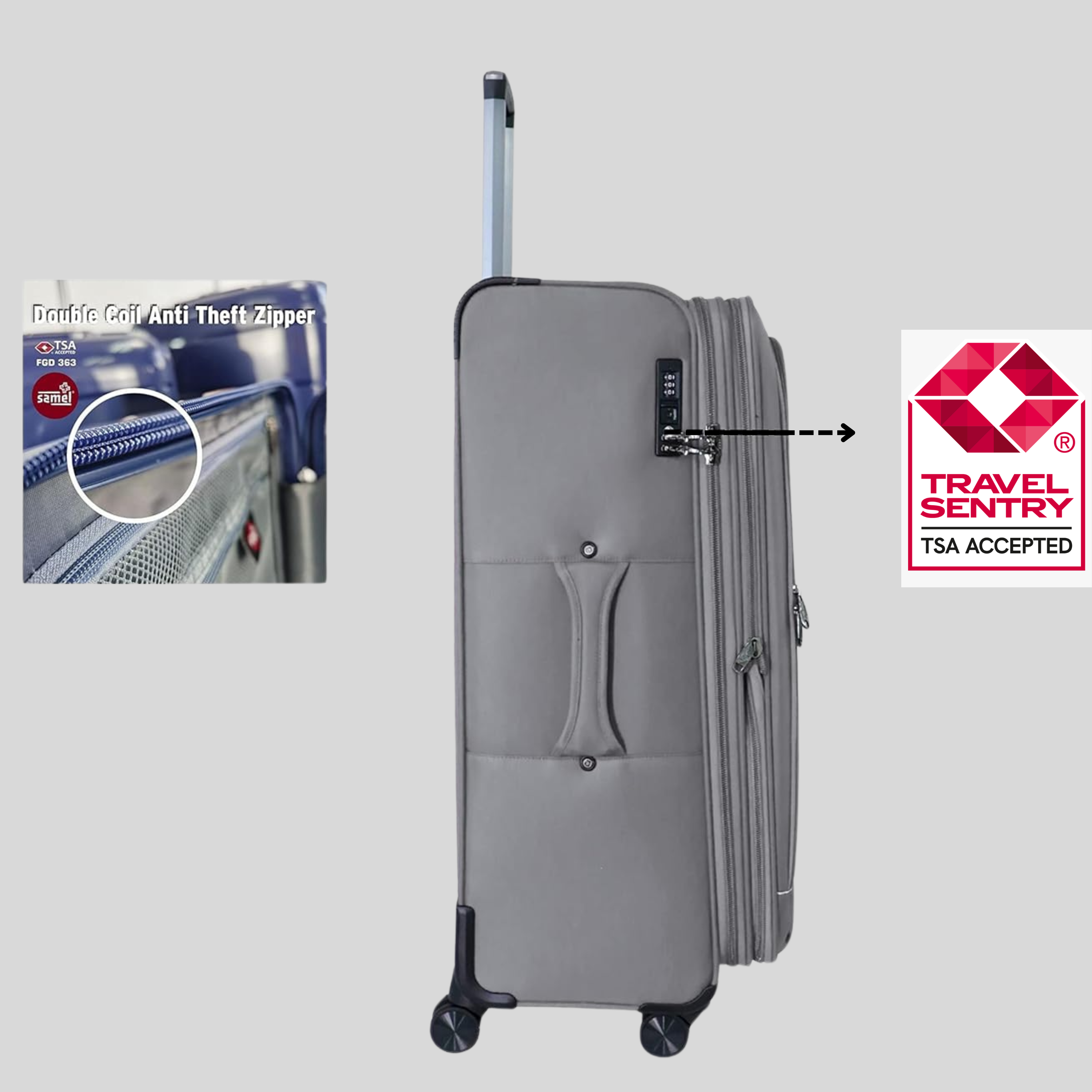 Gallen Soft Suitcase 30 Inch