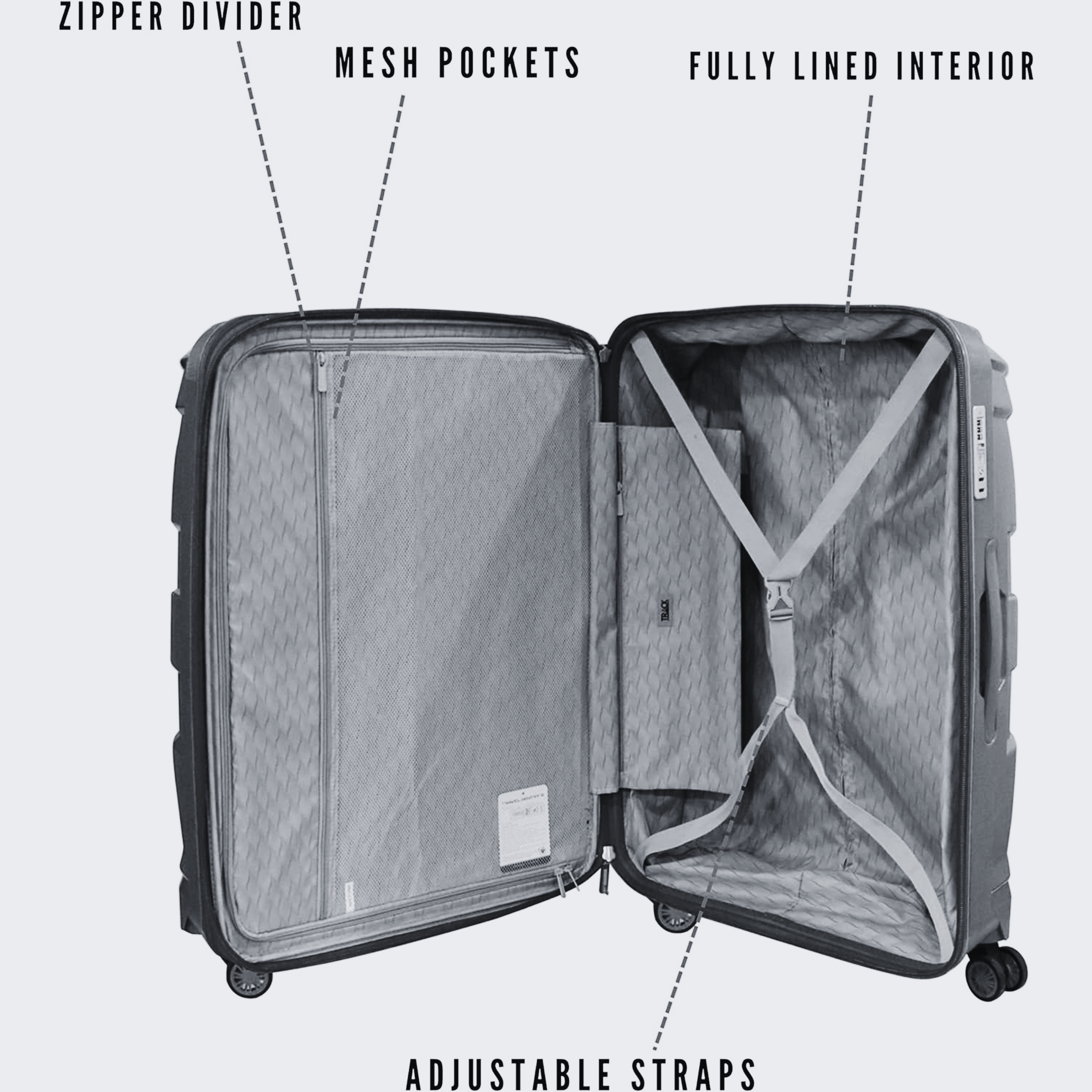 Hamilton Luggage Set of 4