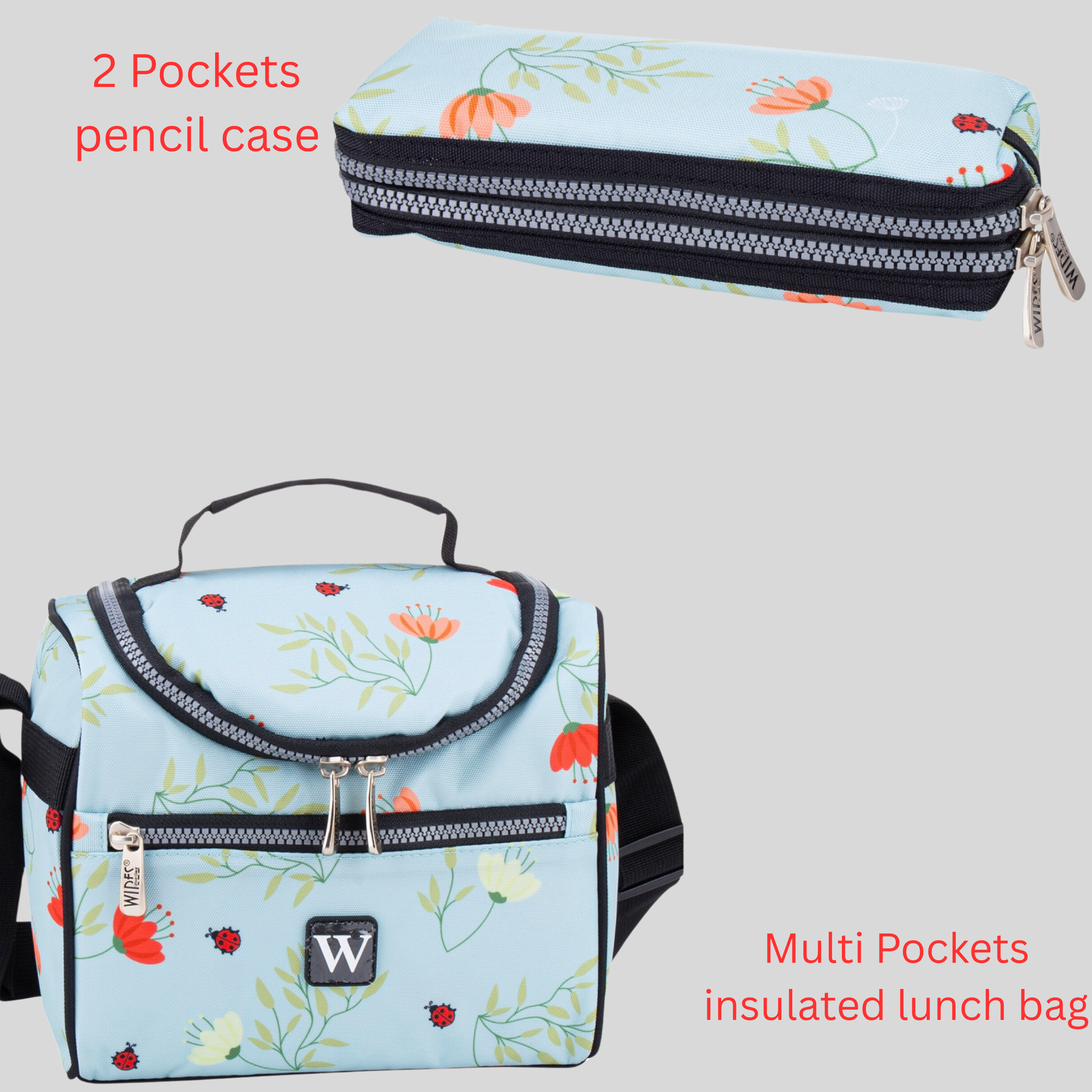 All in One 2 WHEEL School Trolley Bag