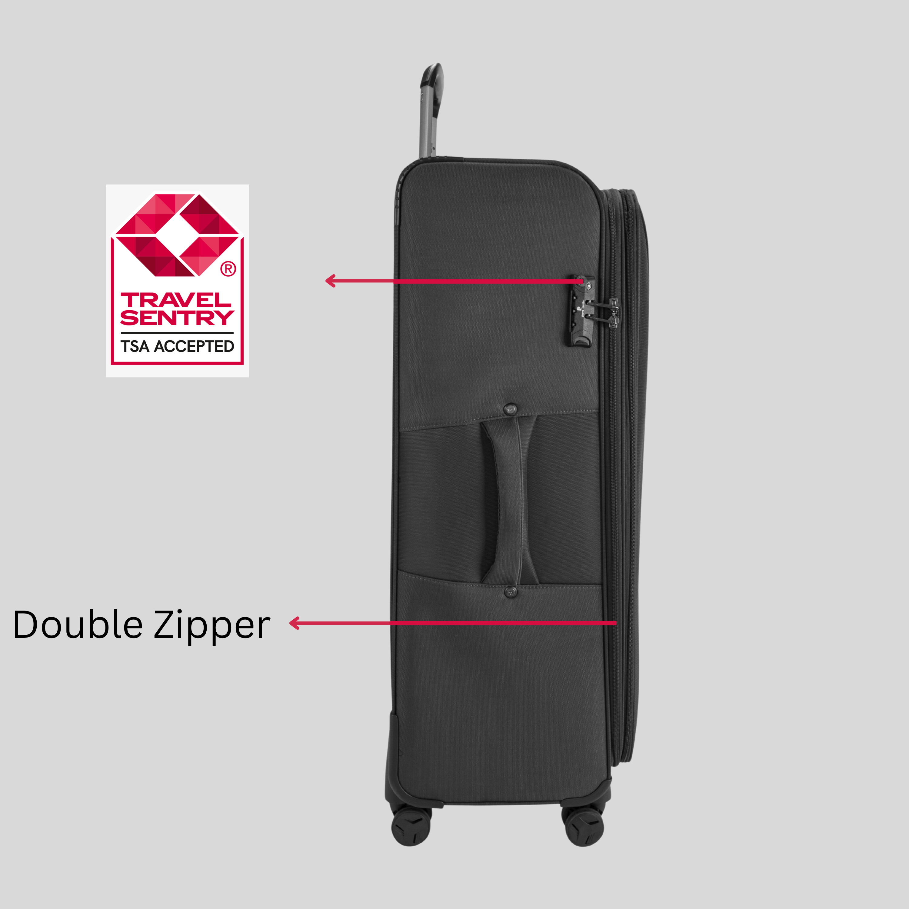 Soft Jumbo Collection Luggage 32 Inch