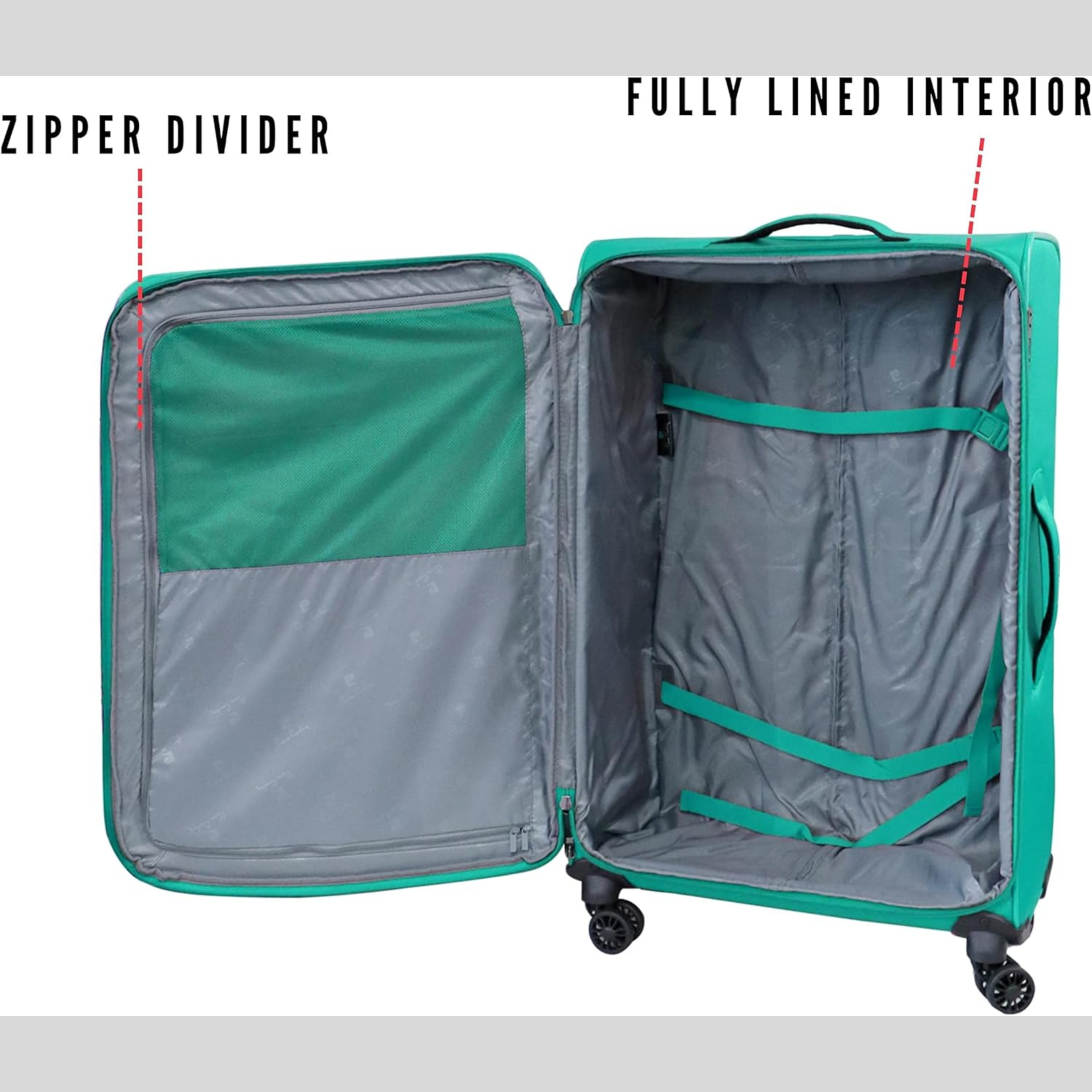 Mercury Collection Luggage Set of 3