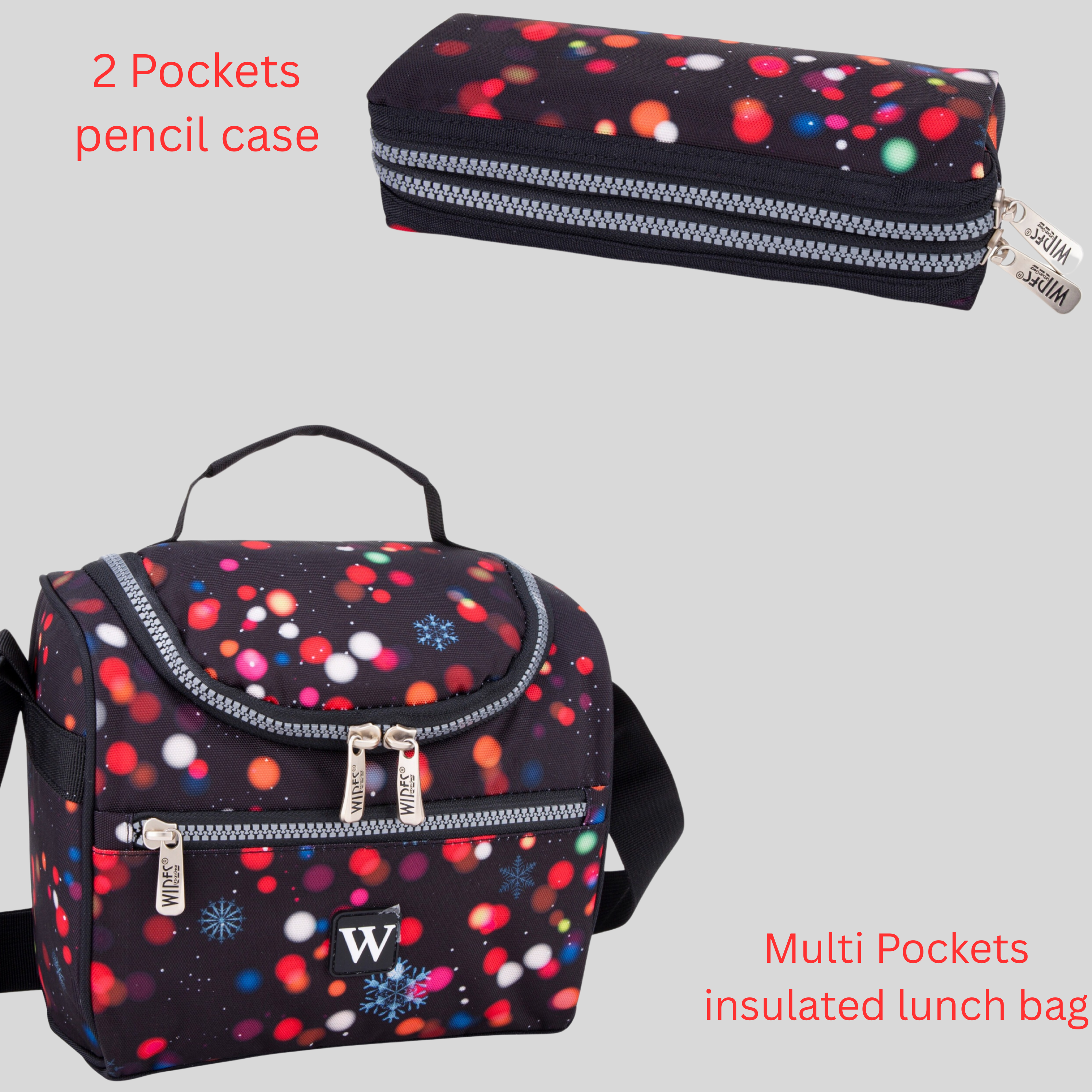 All in One 2 WHEEL School Trolley Bag