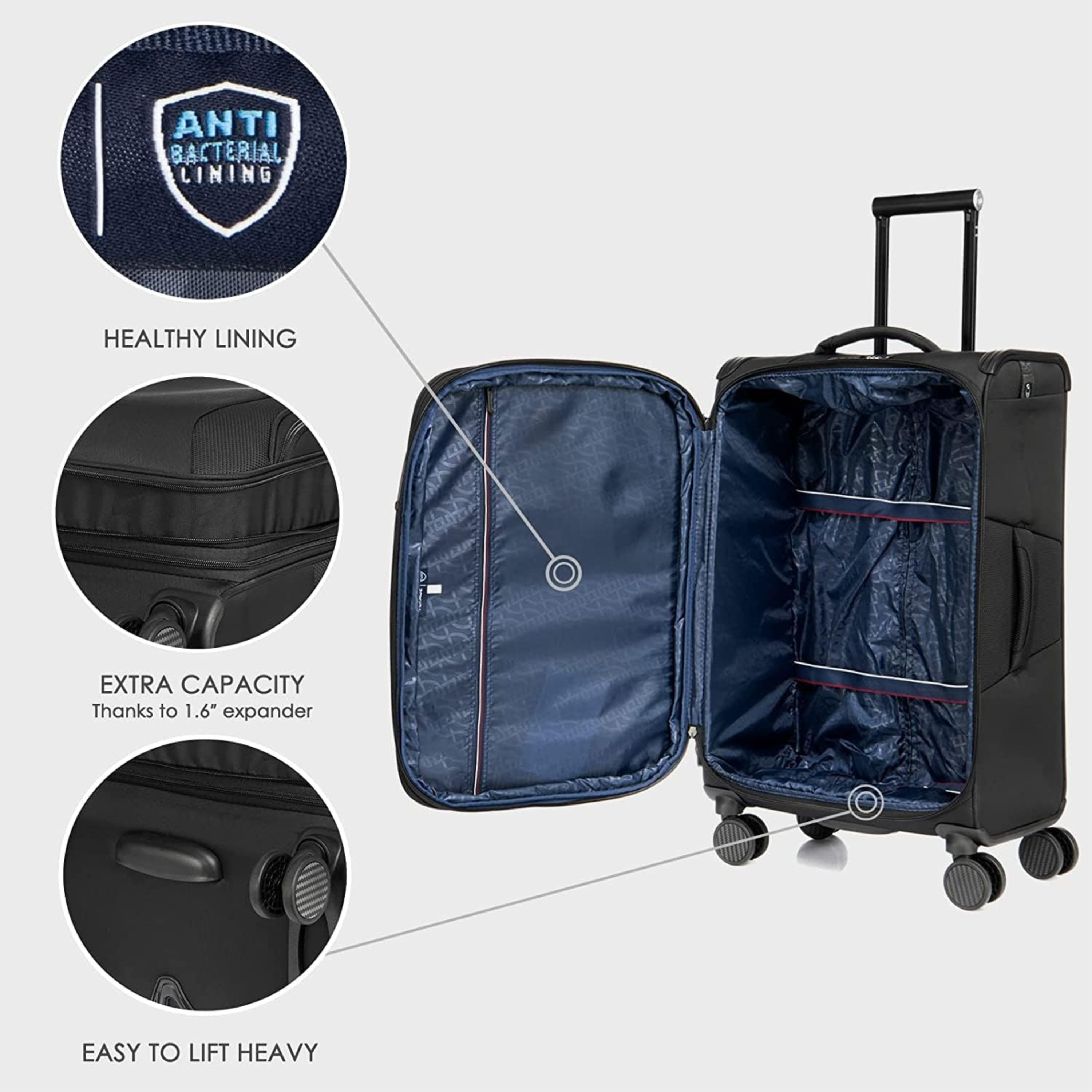 Toledo 2.0 Luggage Set of 3