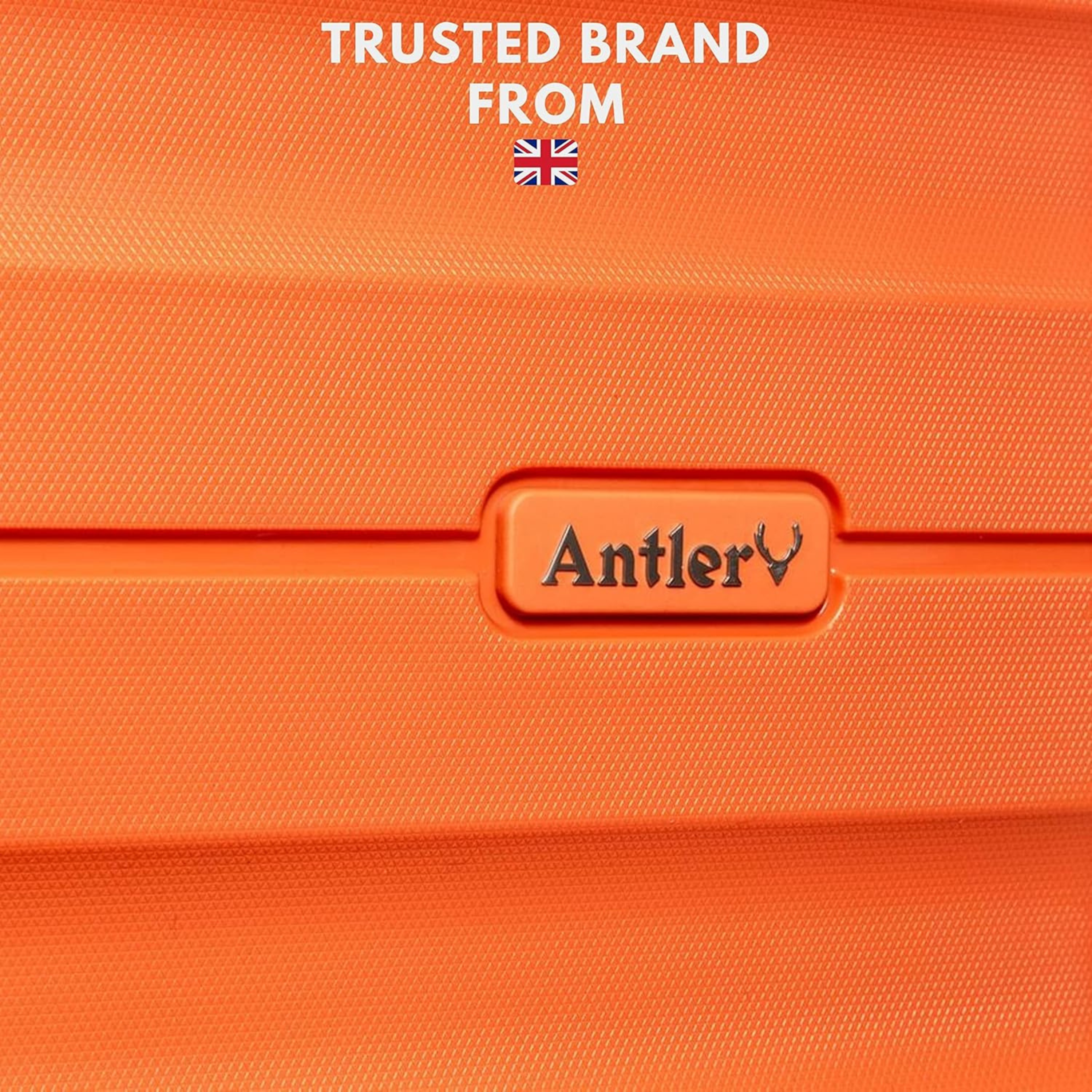 Juno Unbreakable Large Luggage 28 Inch Orange