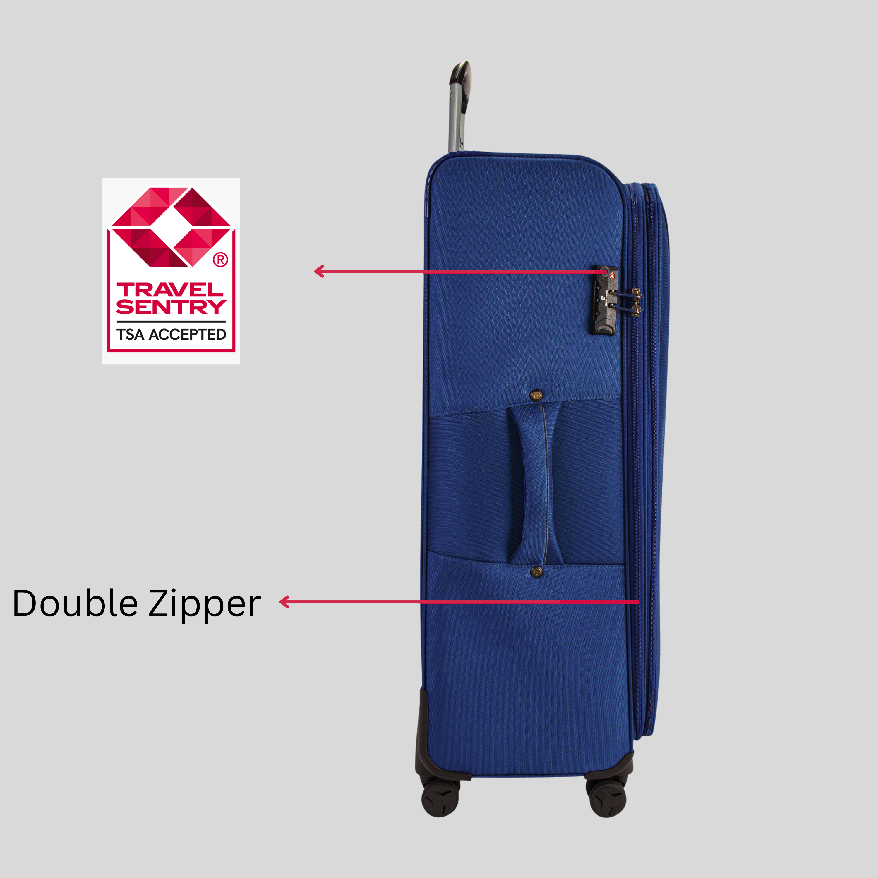 Soft Jumbo Collection Luggage 32 Inch