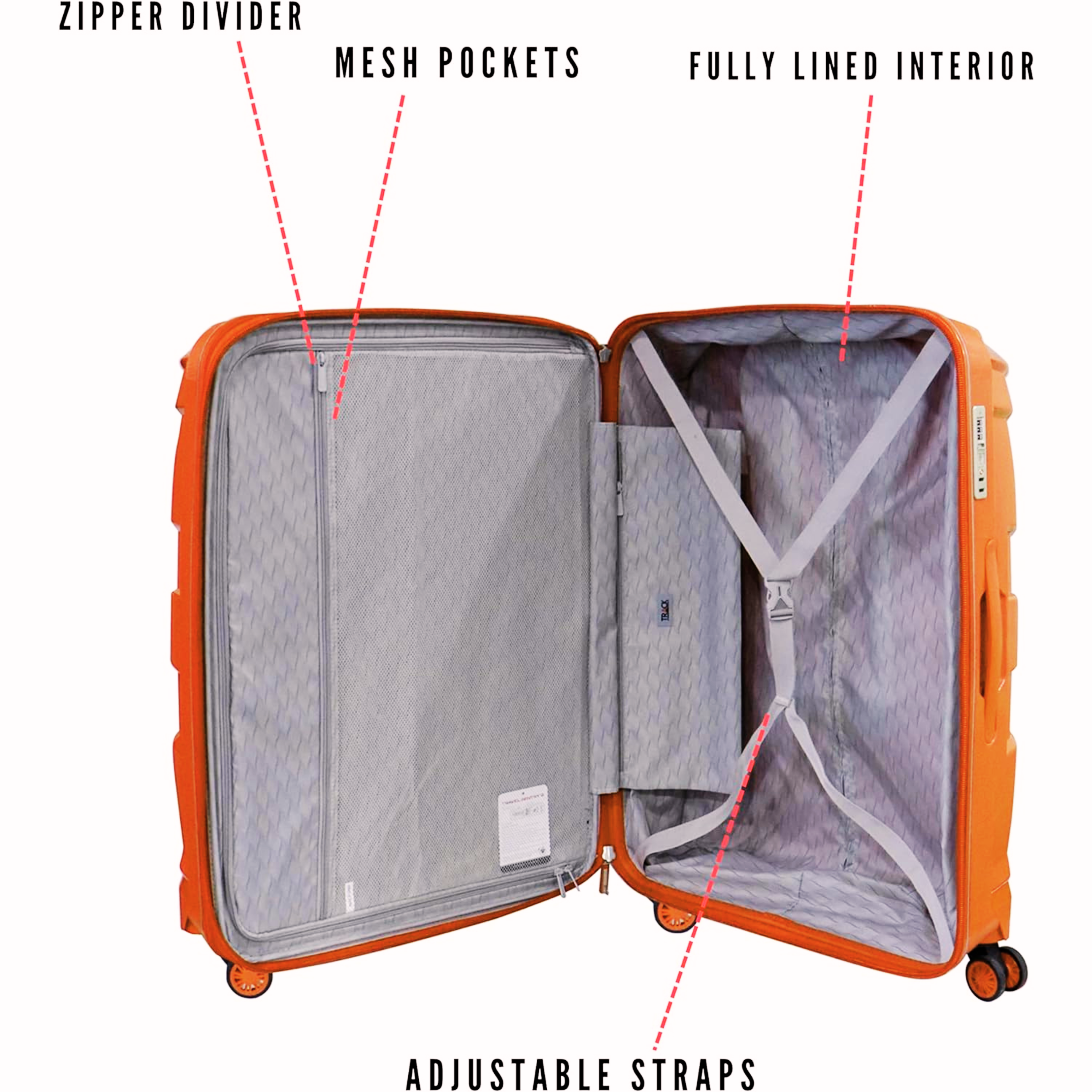 Hamilton Luggage Set of 4