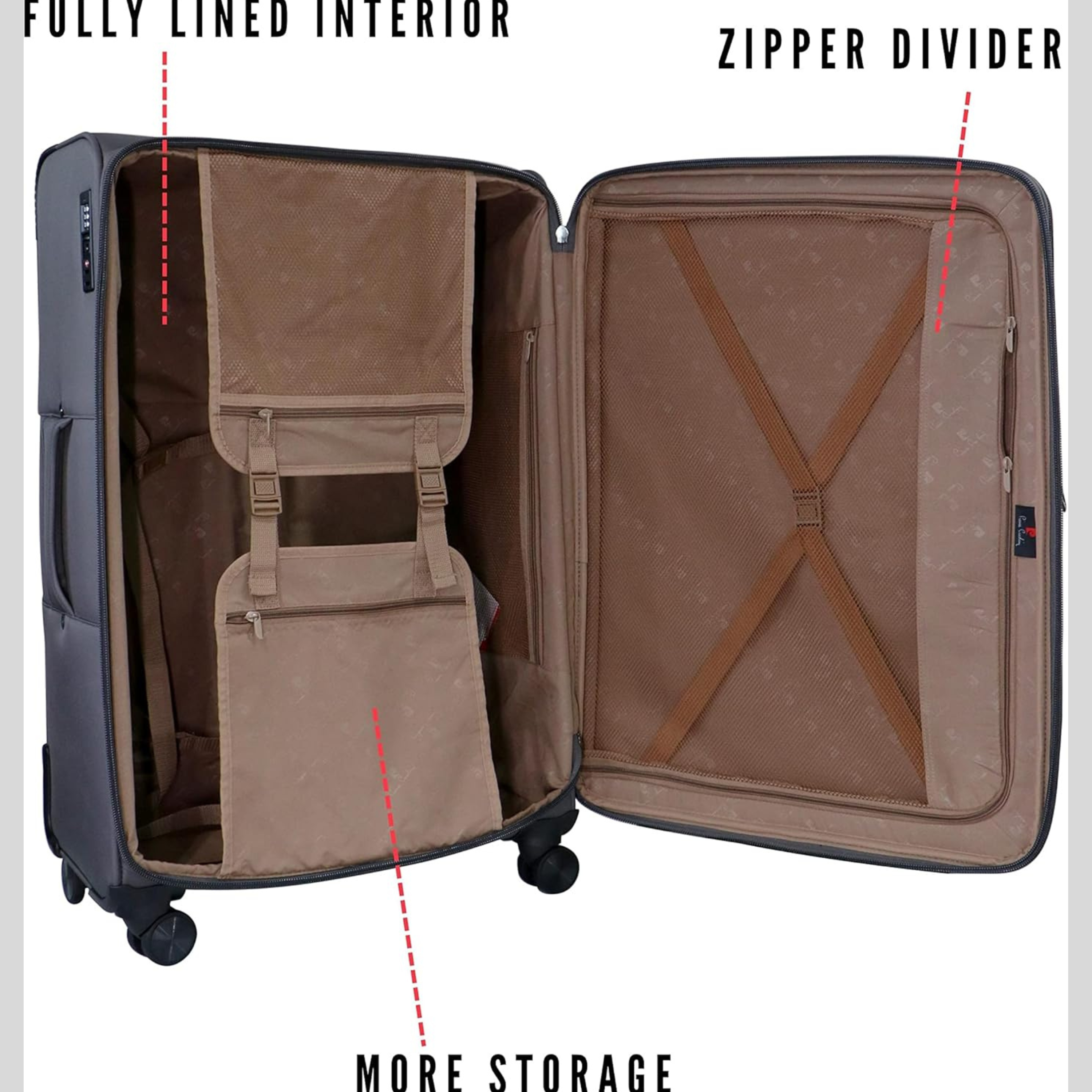 Nantes Soft Suitcase 30 Inch