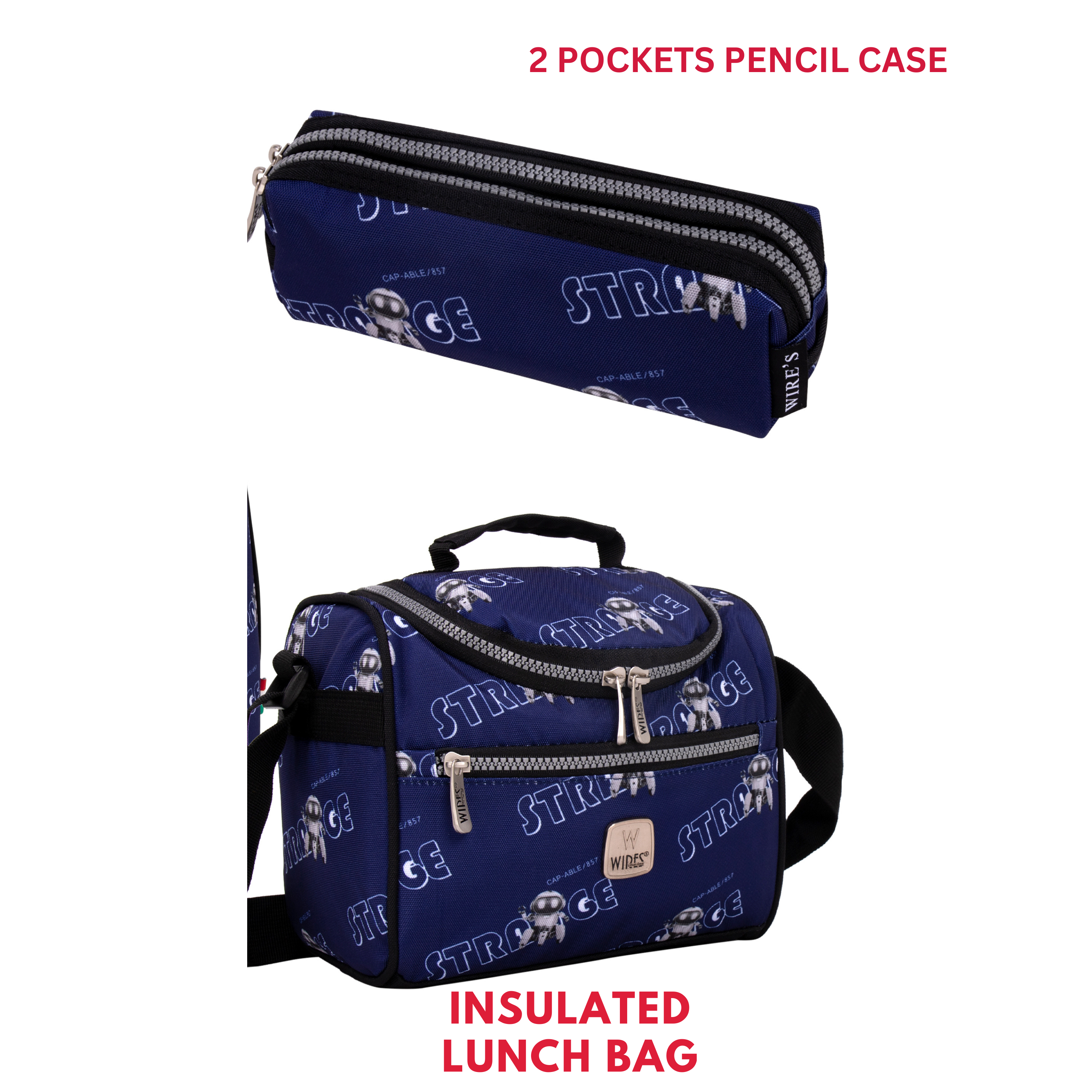 Big Wheel School Trolley - Set of 5