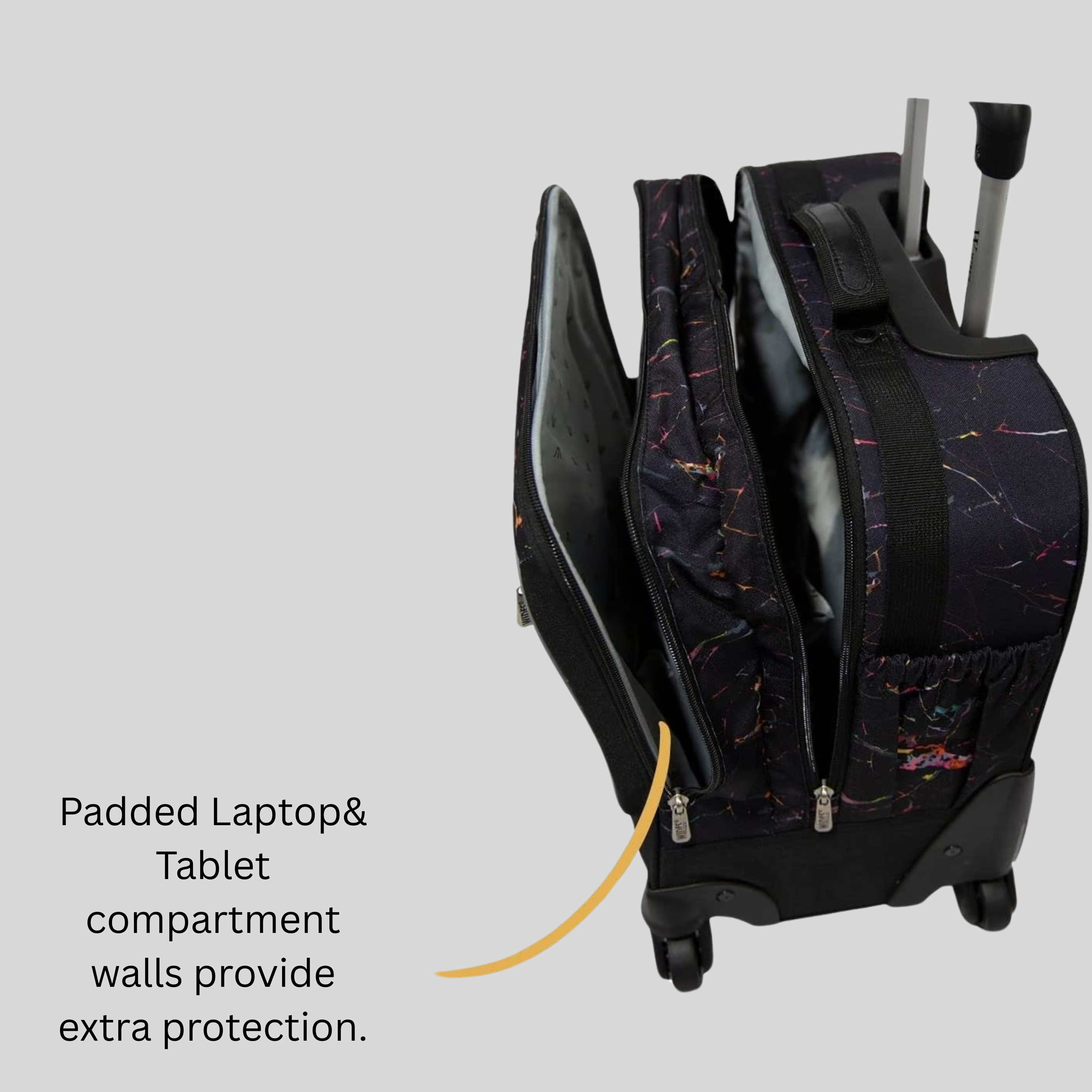 All in One Rolling School Trolley Bag