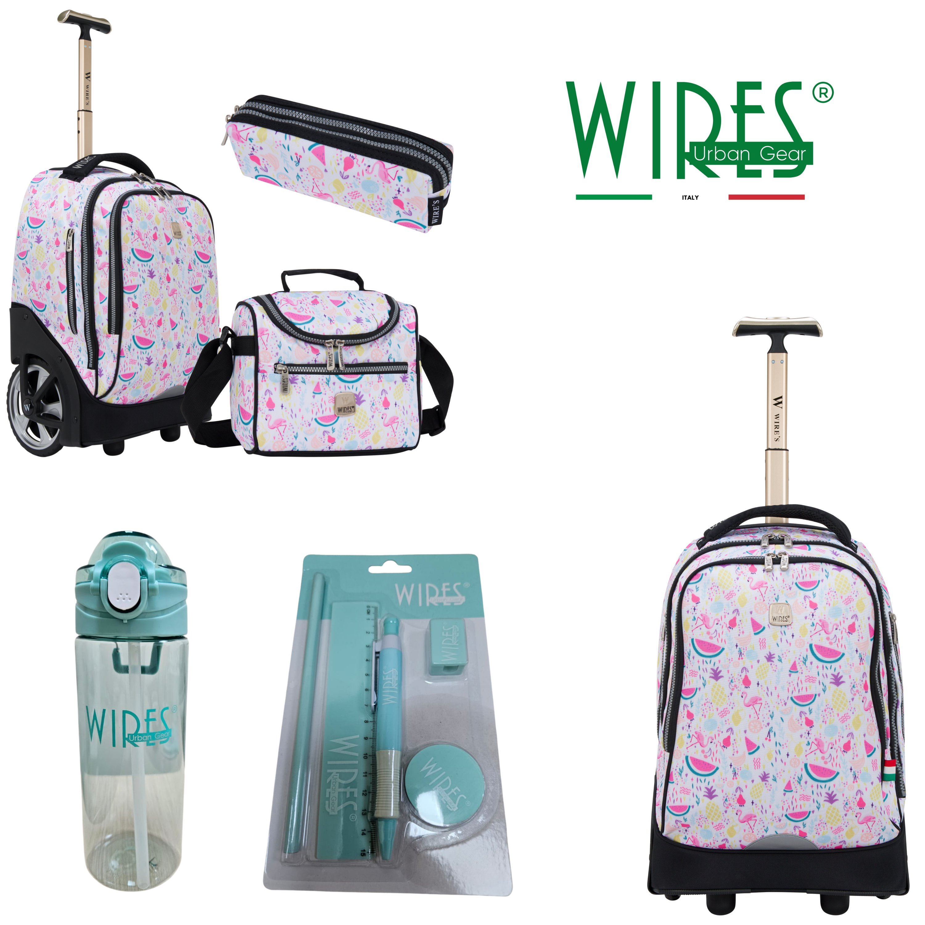 Big Wheel School Trolley - Set of 5