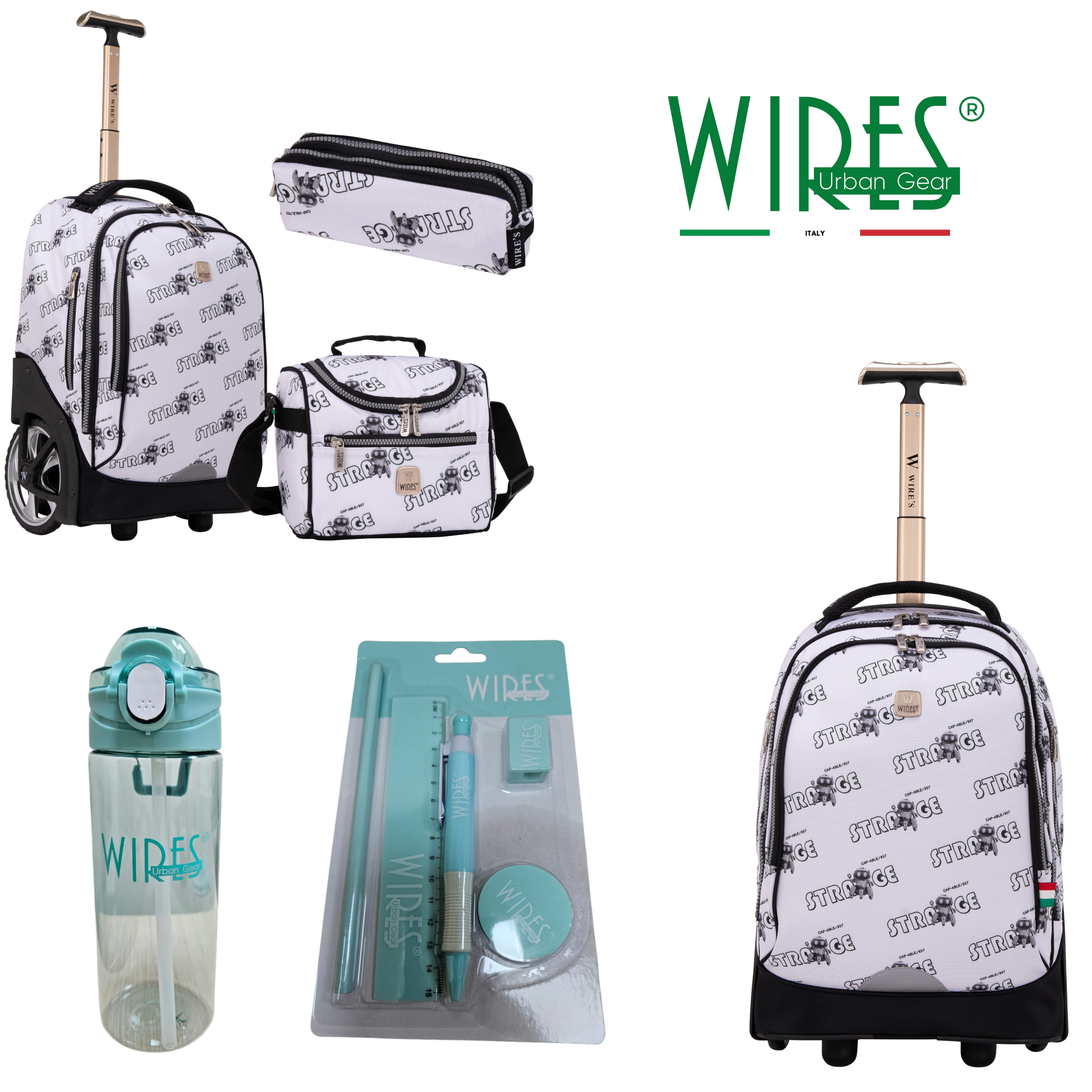 Big Wheel School Trolley - Set of 5