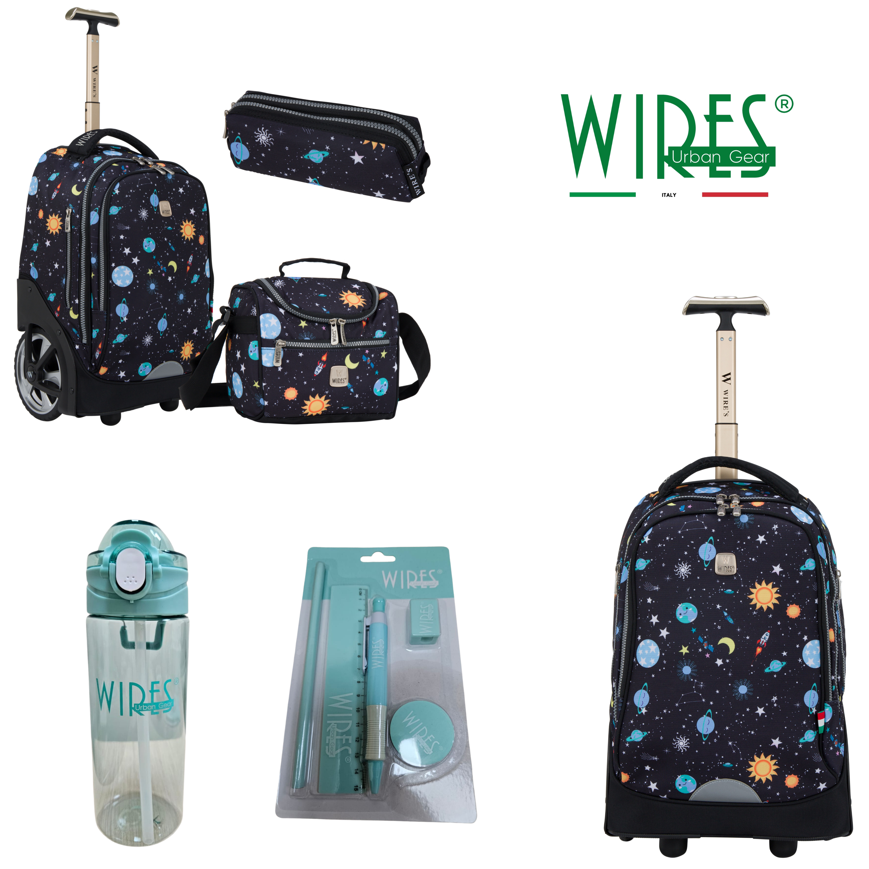 Big Wheel School Trolley - Set of 5