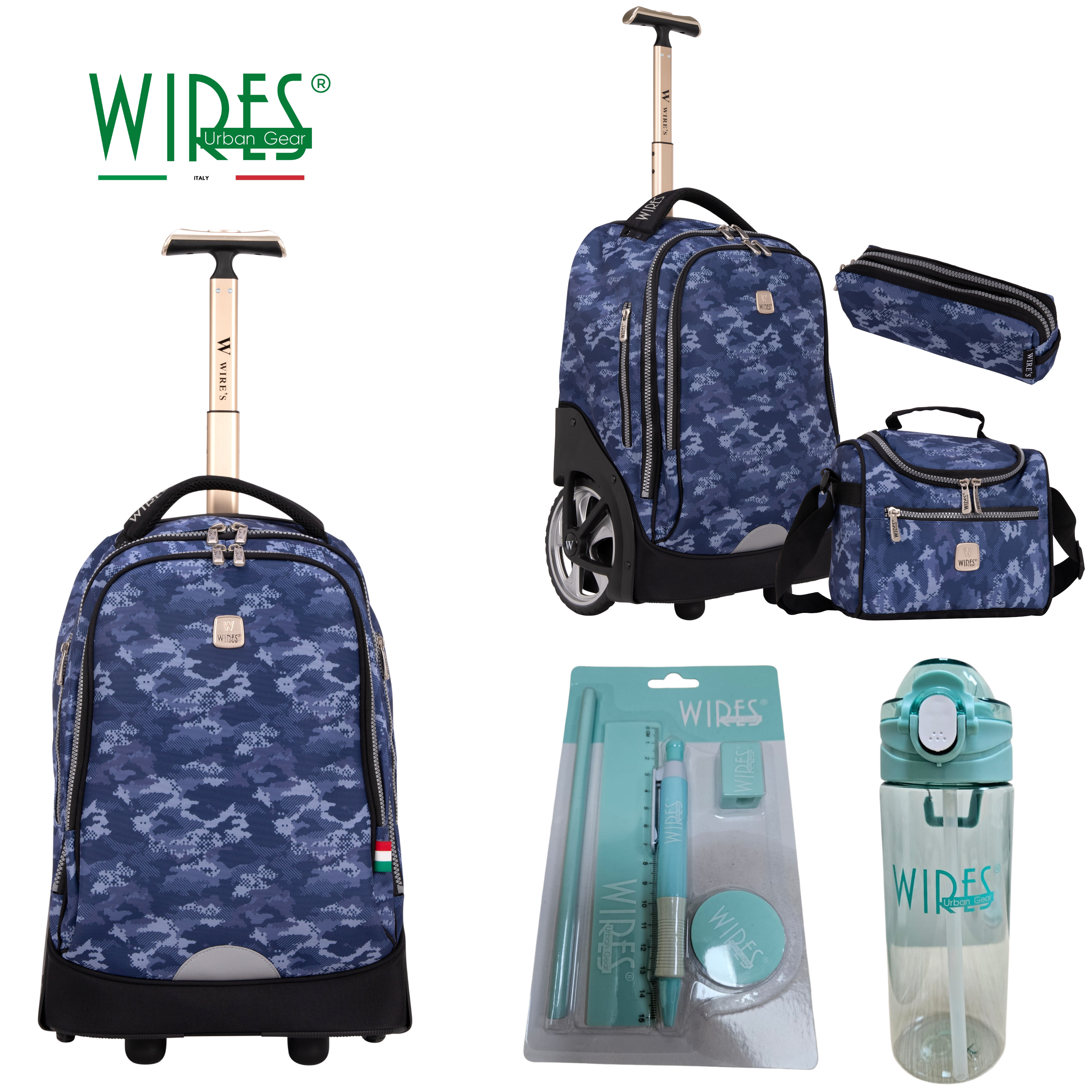 Big Wheel School Trolley - Set of 5