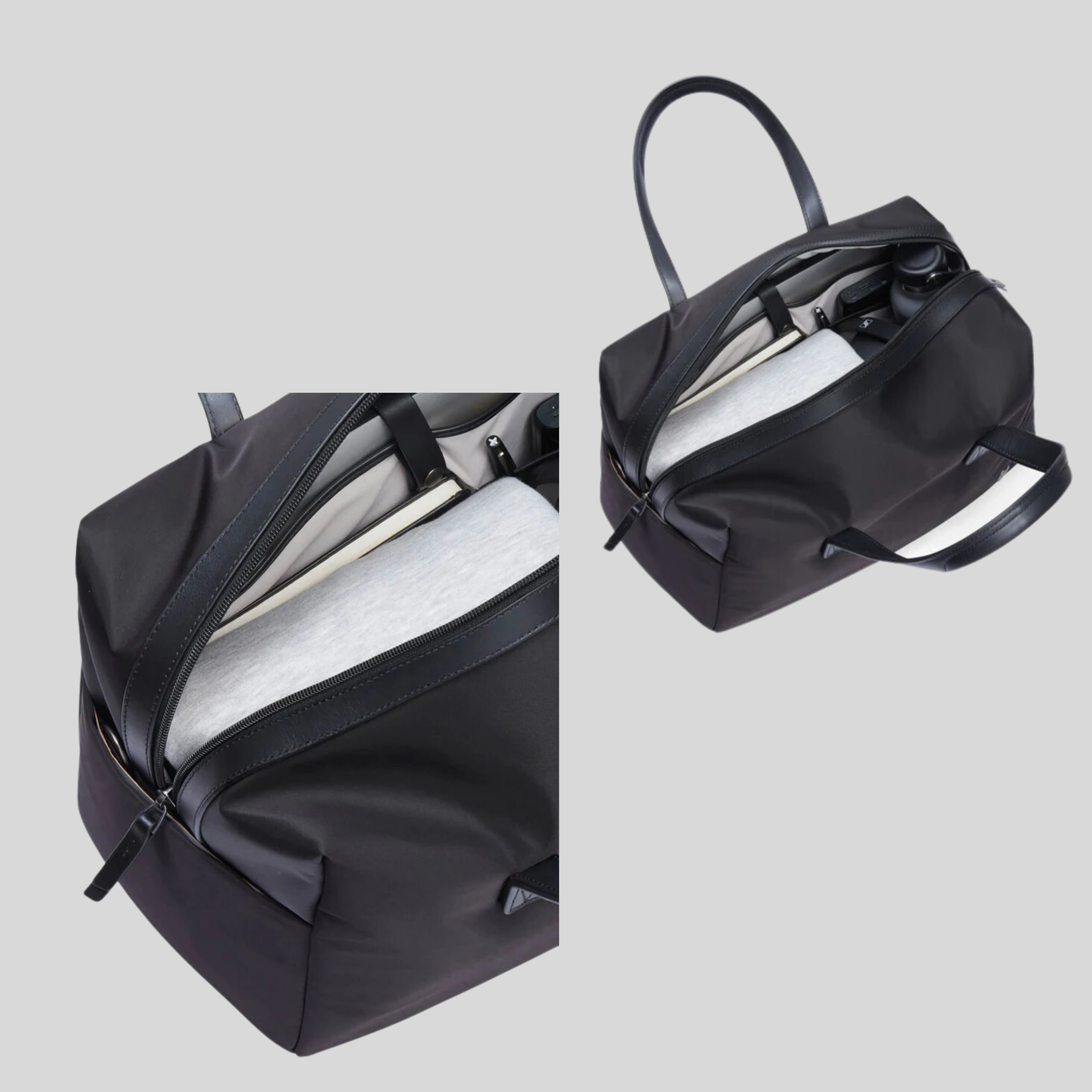 Chelsea Essential Overnight Bag in Black