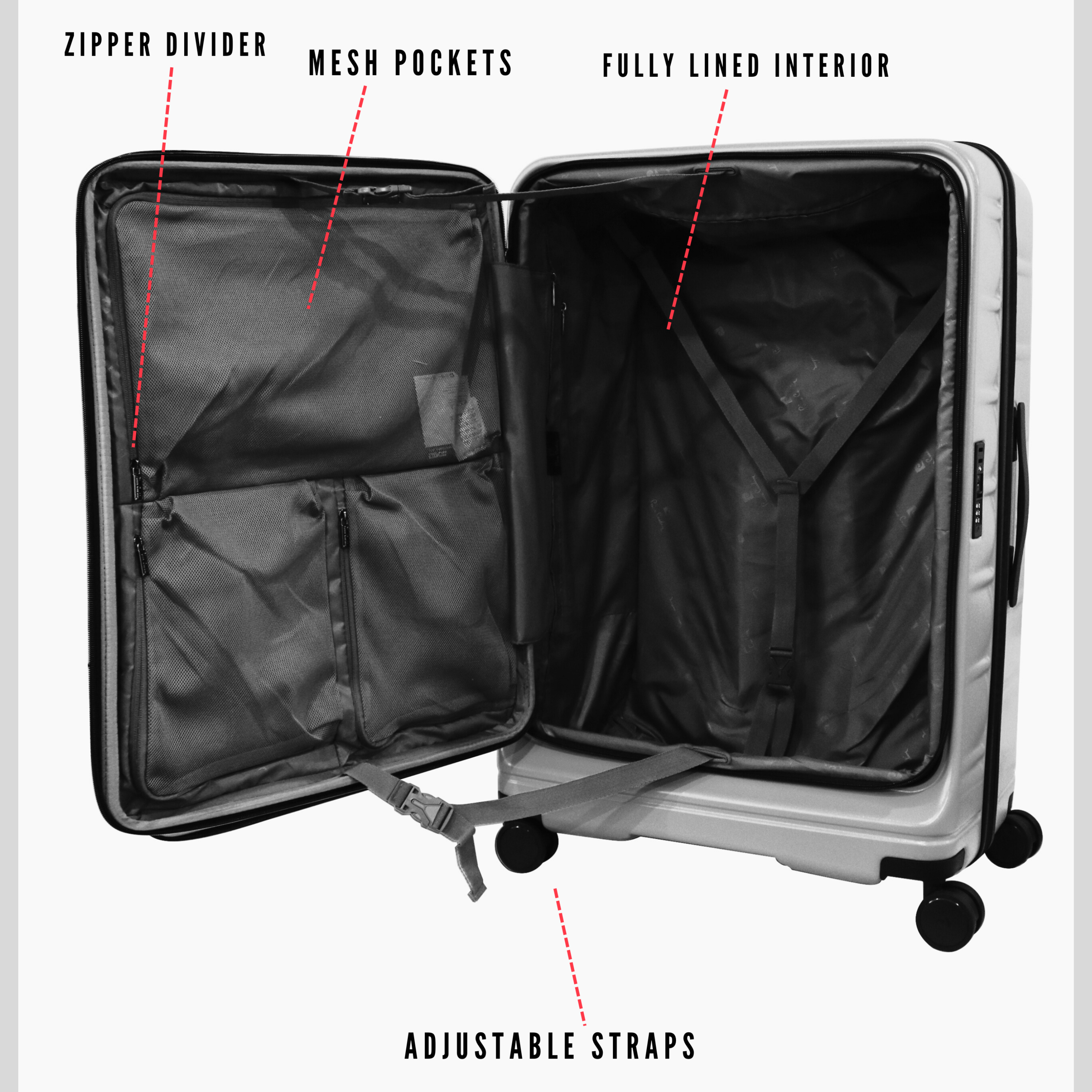 Montreal Collection Luggage Set of 3