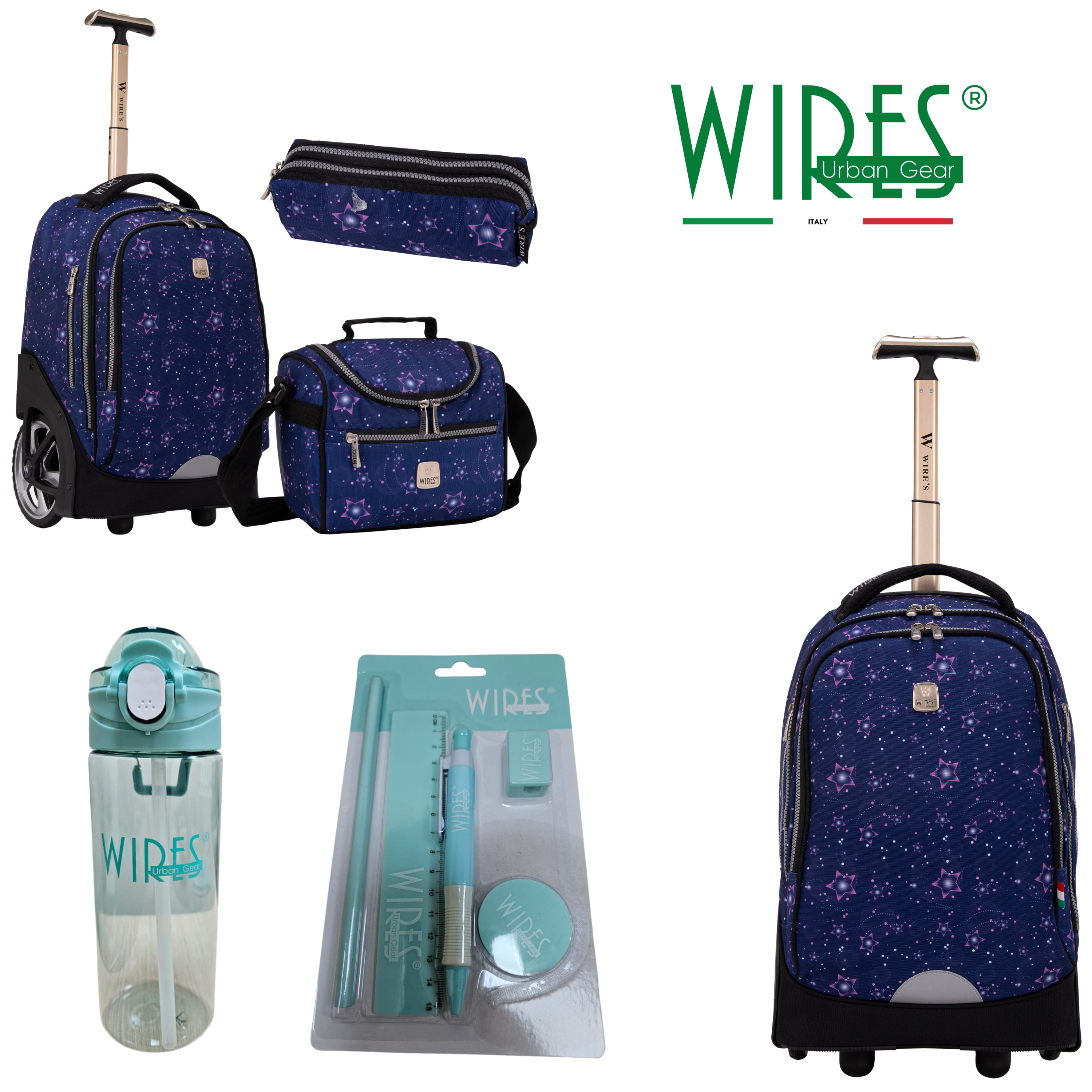 Big Wheel School Trolley - Set of 5