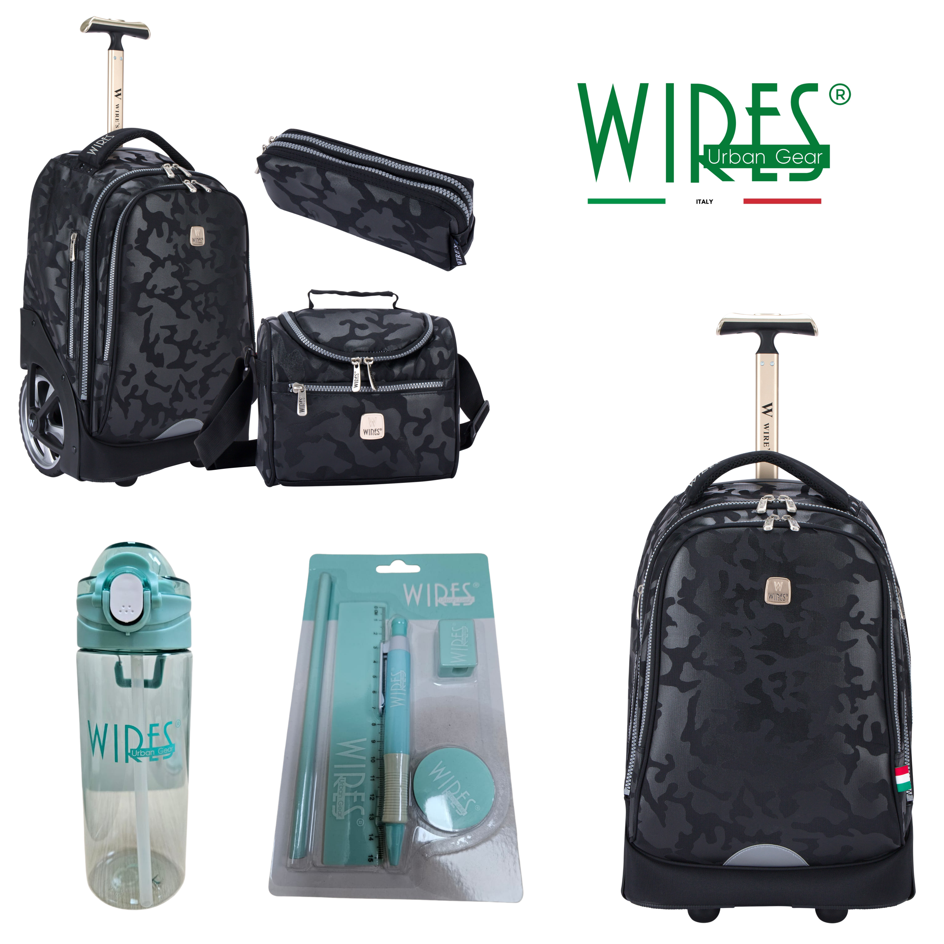 Big Wheel School Trolley - Set of 5