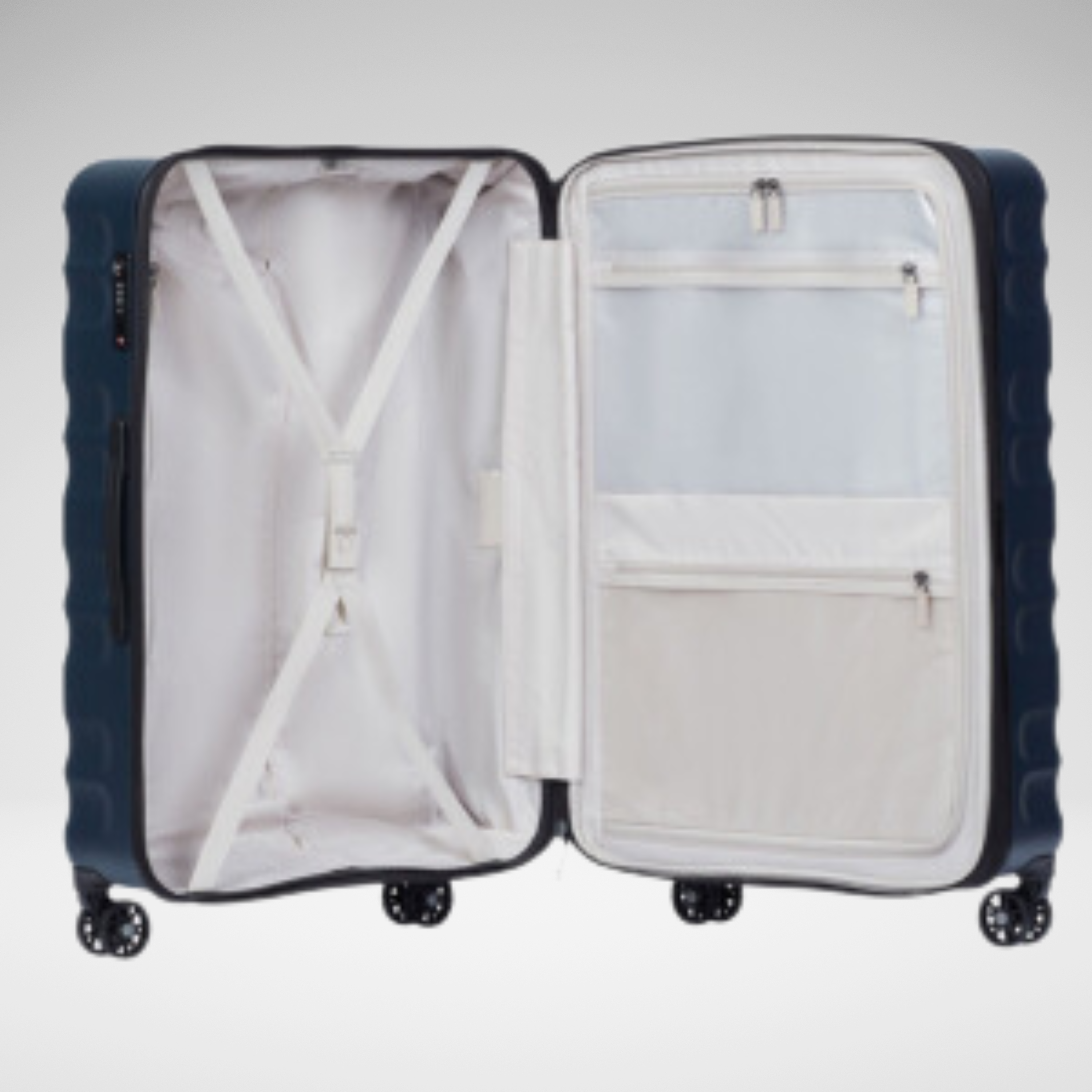 Clifton Large polycarbonate Suitcases 28 Inch-Navy