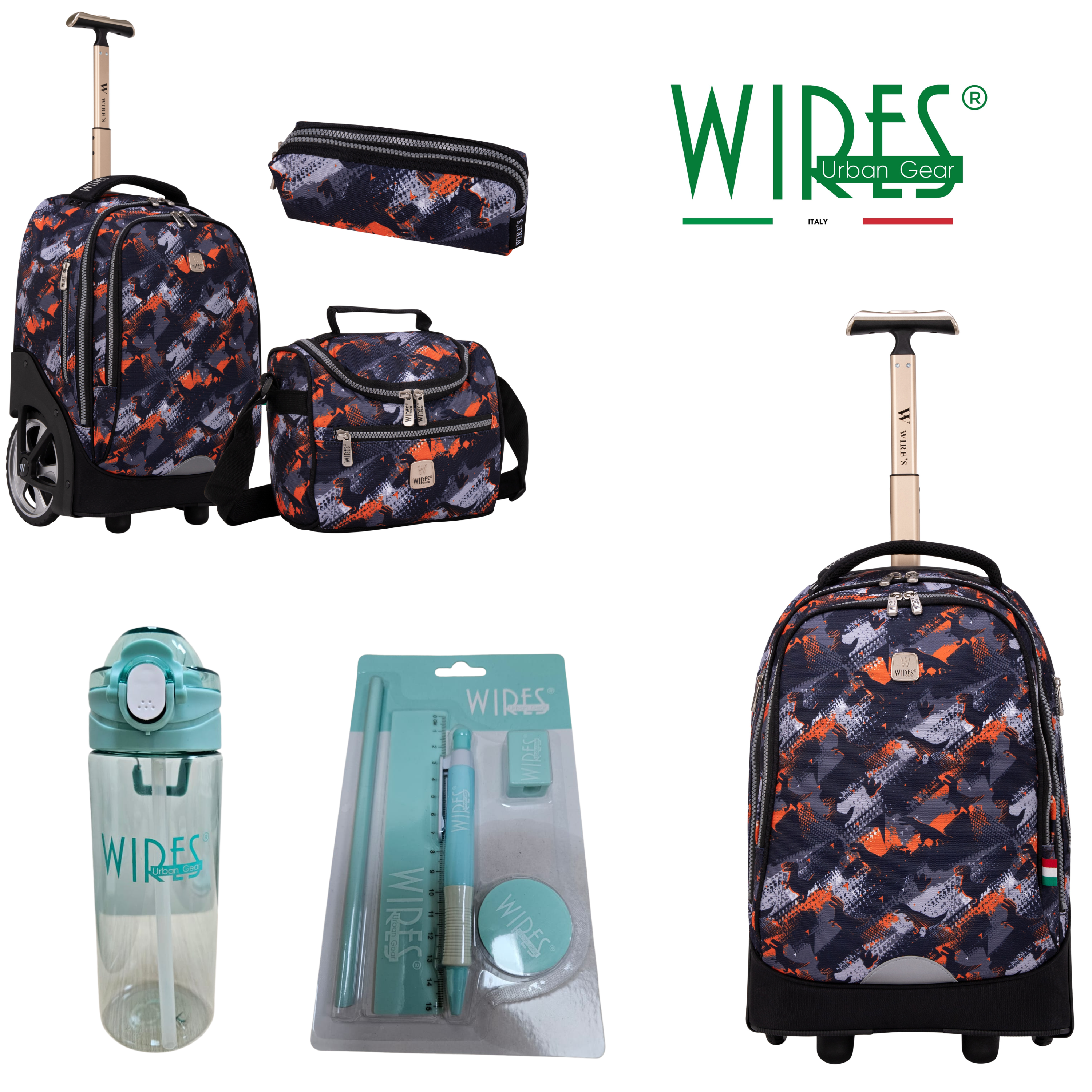 Big Wheel School Trolley - Set of 5