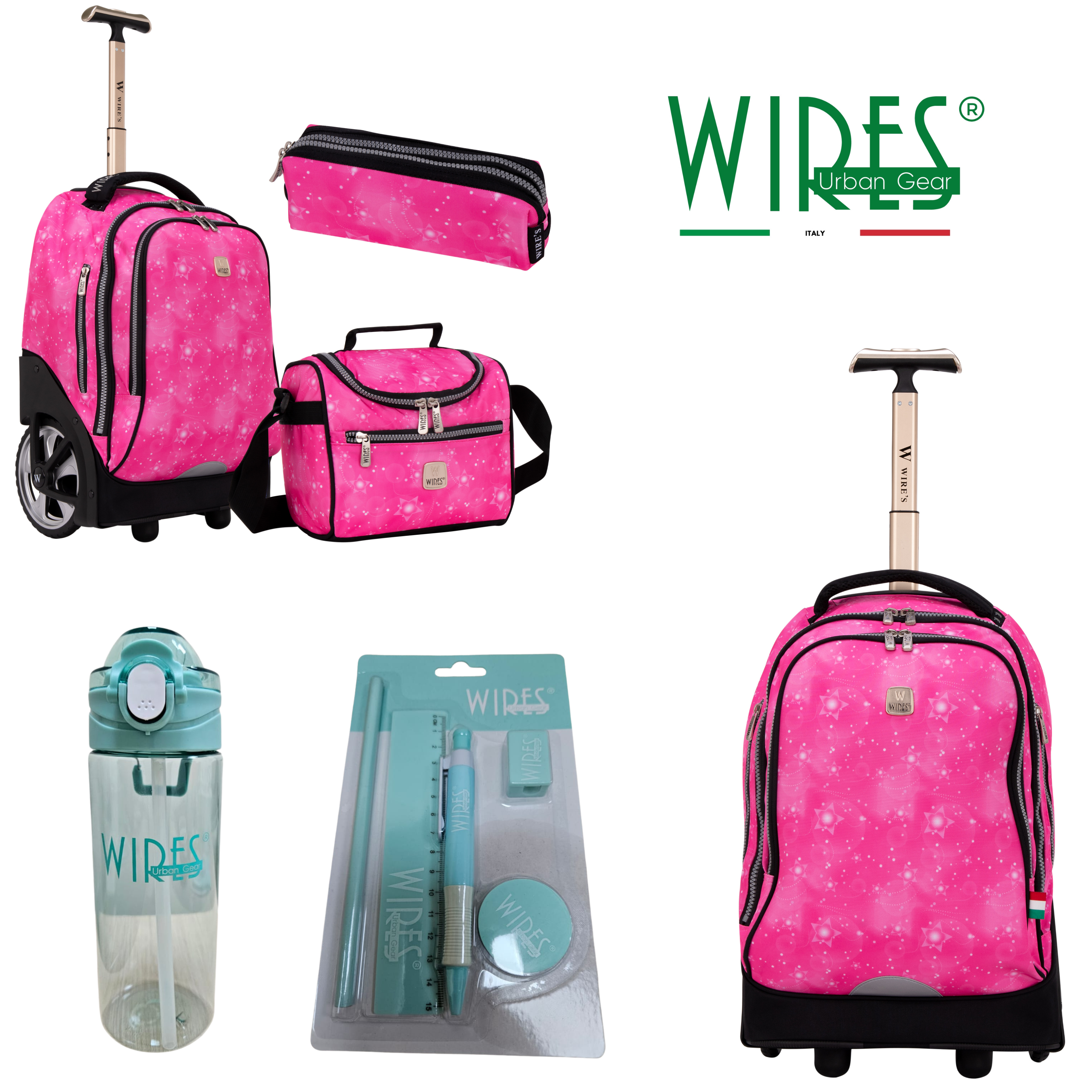 Big Wheel School Trolley - Set of 5