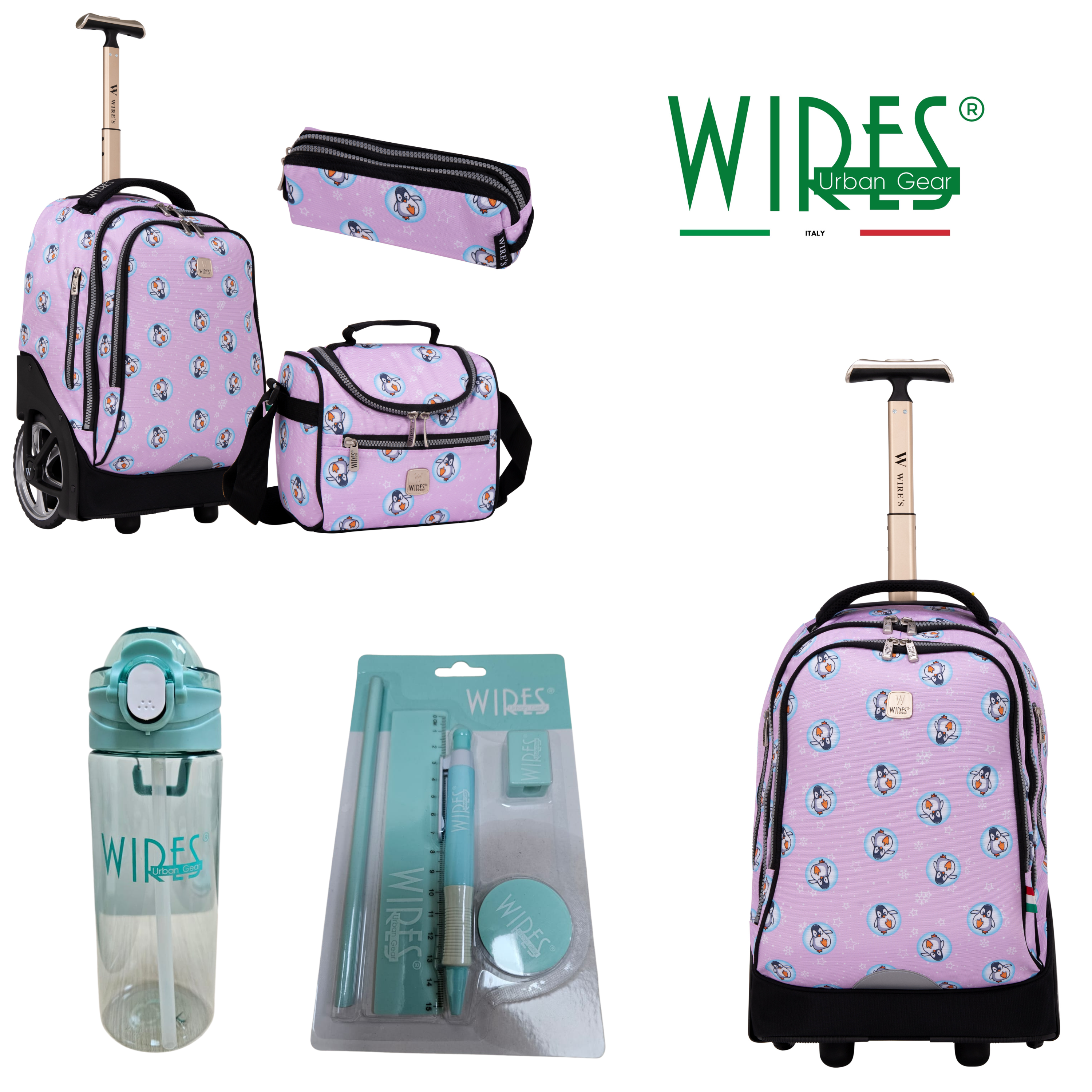 Big Wheel School Trolley - Set of 5