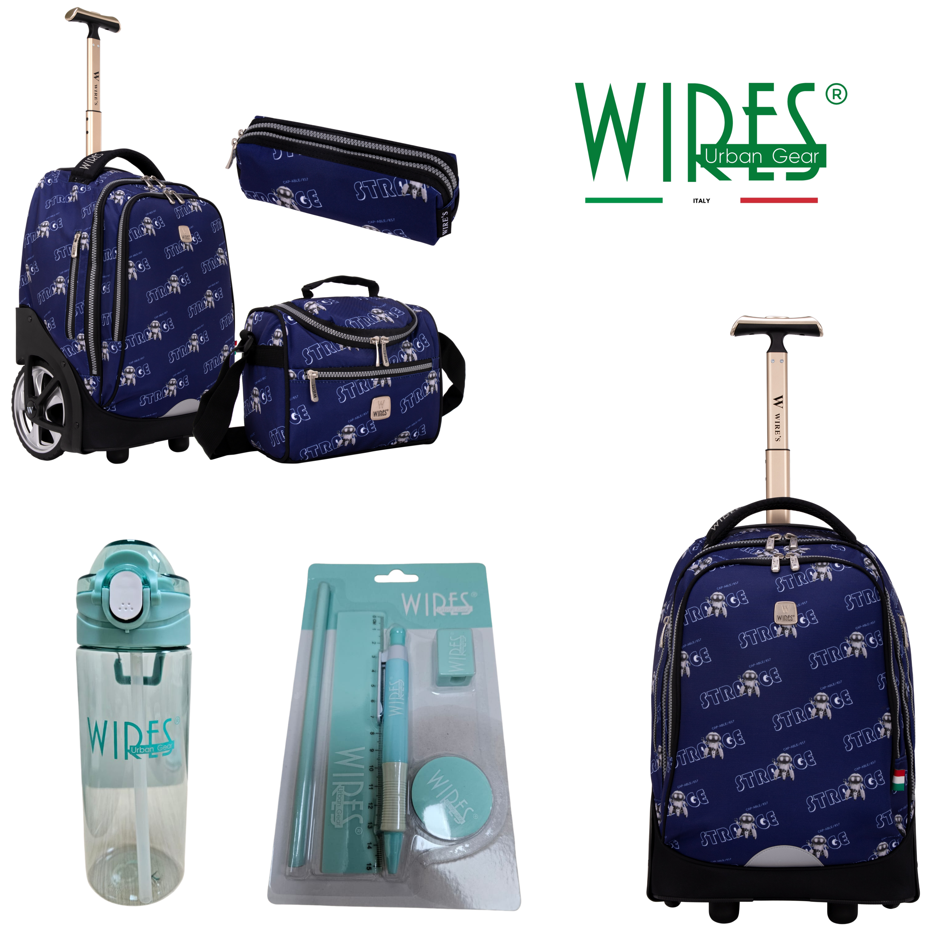 Big Wheel School Trolley - Set of 5