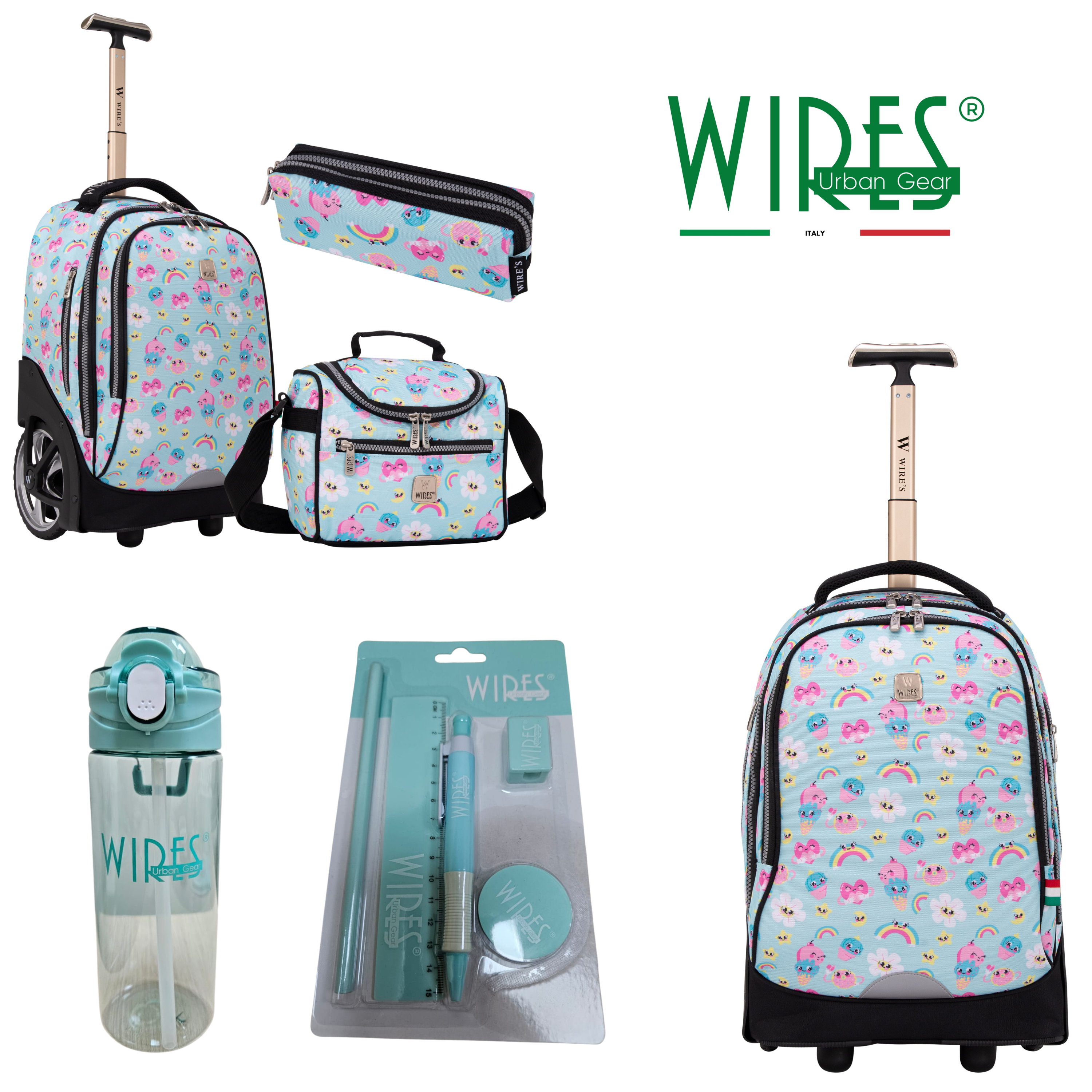 Big Wheel School Trolley - Set of 5