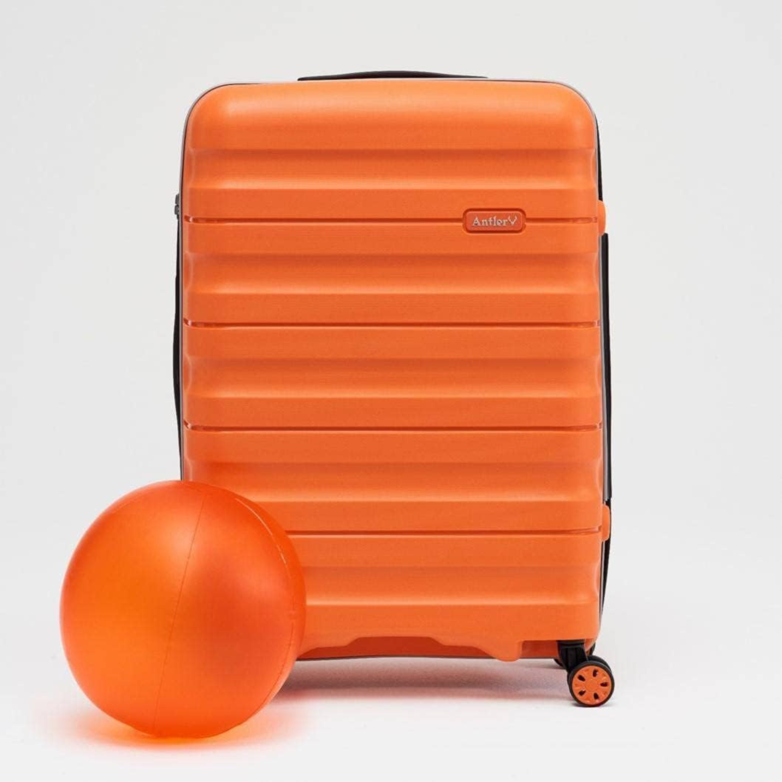 Juno Unbreakable Large Luggage 28 Inch Orange