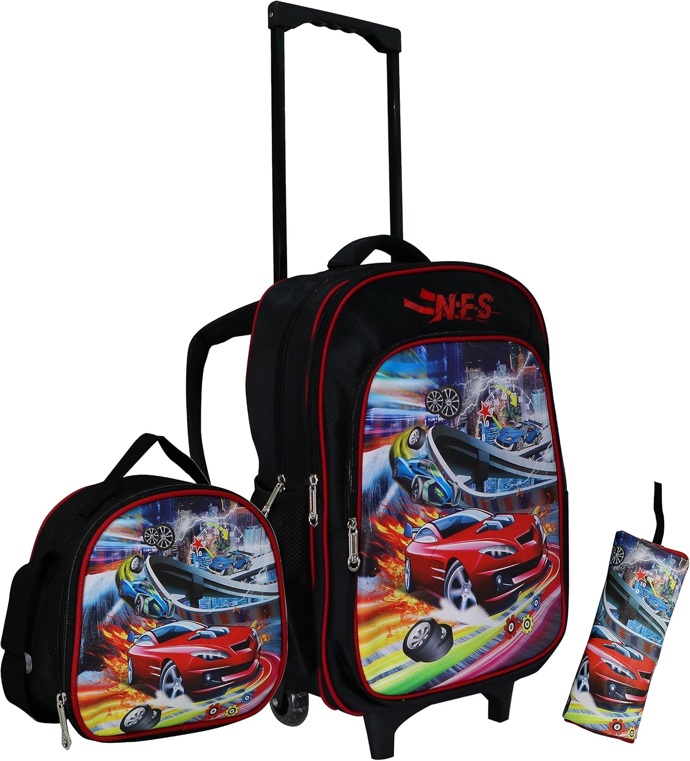 School Rolling Backpack - Set of 3