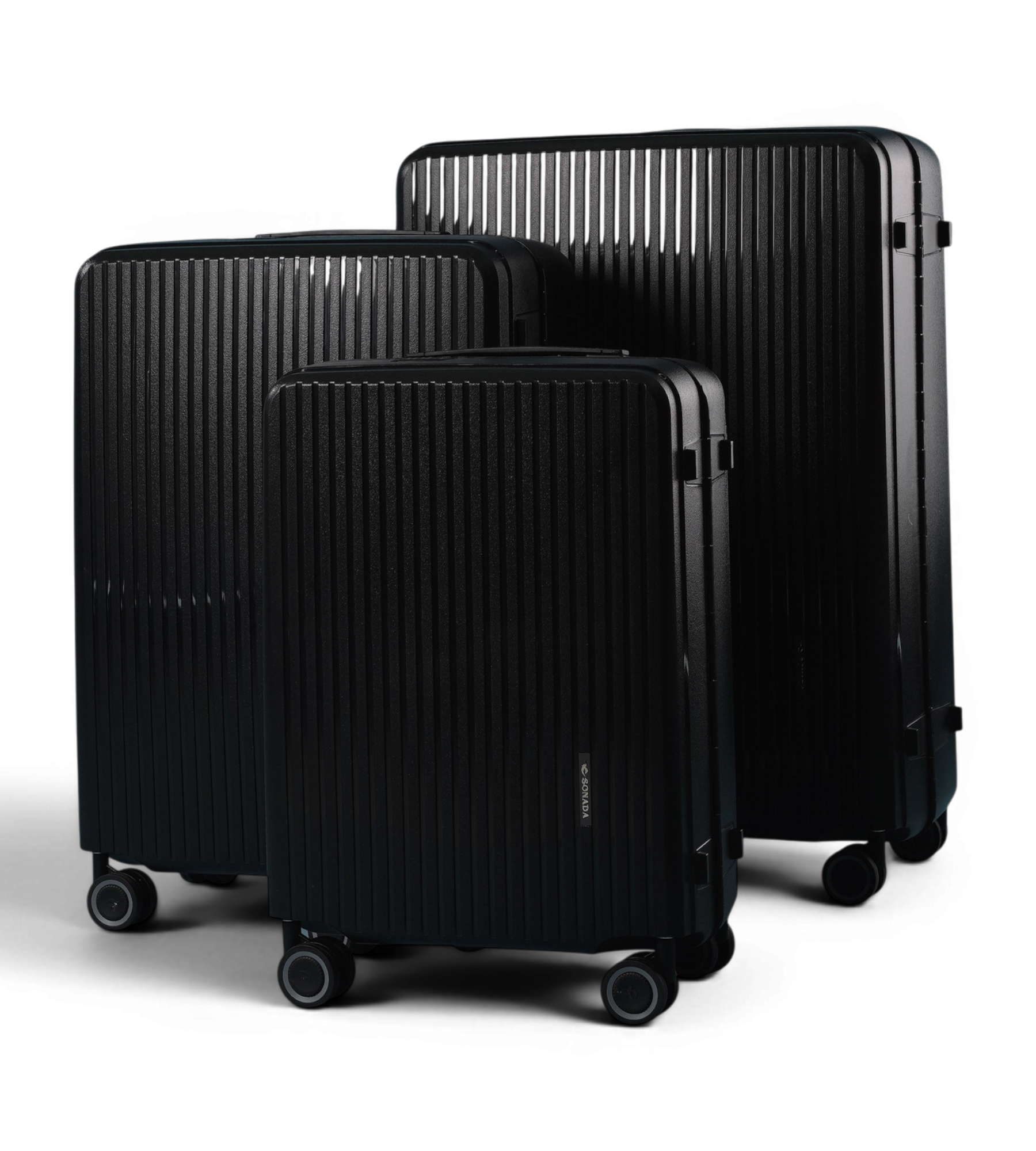 Sonada Burgos 3 Piece Polycarbonate Luggage Set
