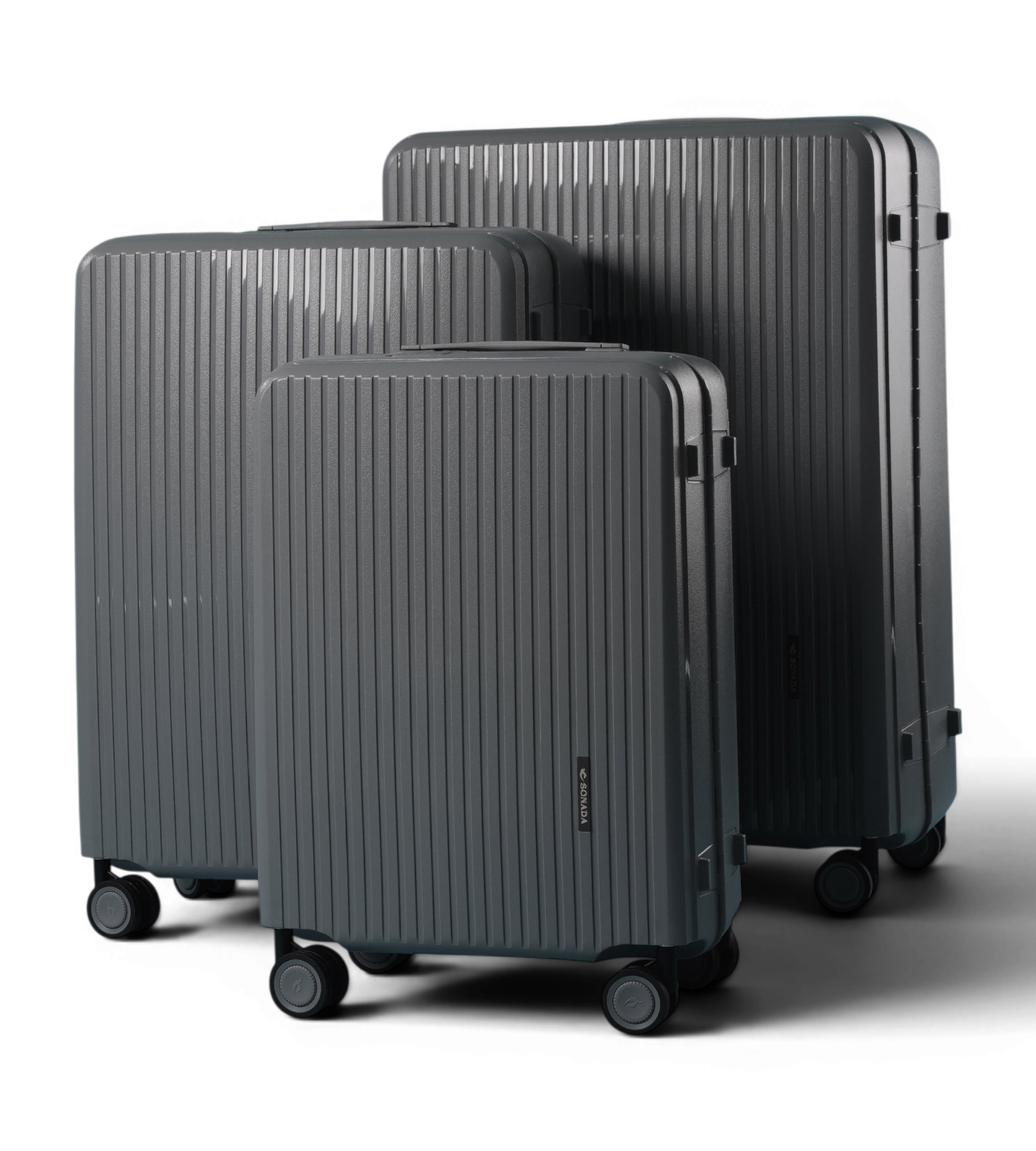 Sonada Burgos 3 Piece Polycarbonate Luggage Set