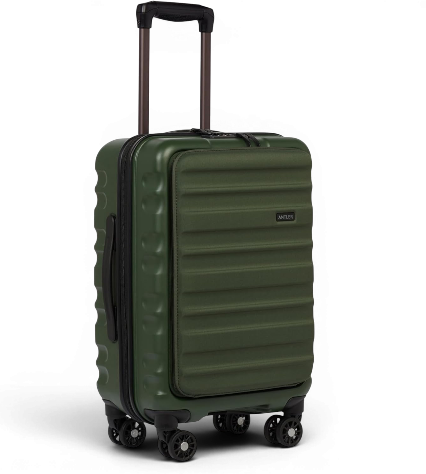 Antler Clifton Small 20 Inch Polycarbonate Front Pocket Spinner Suitcase