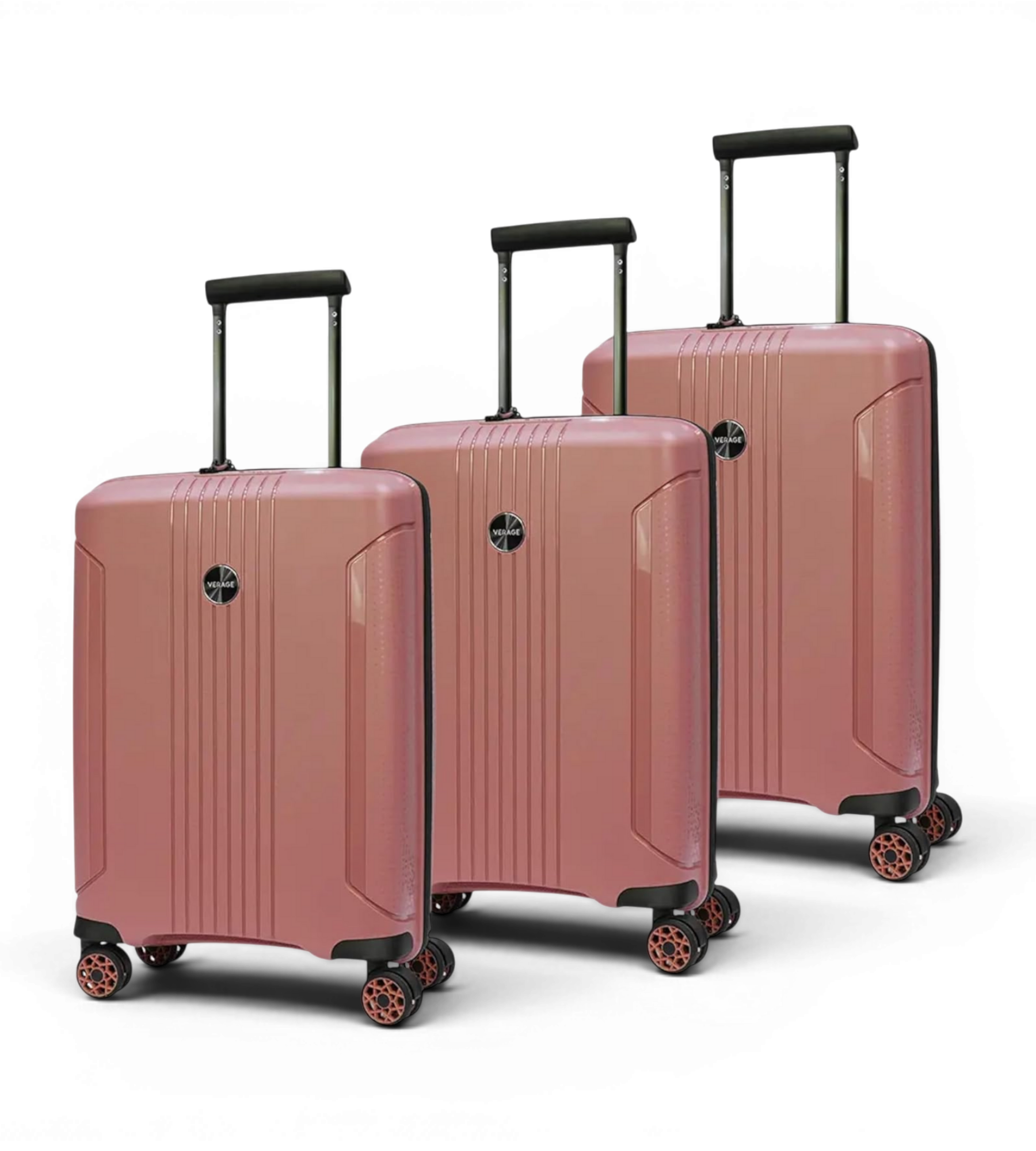 Verage Edinburgh 3 Piece Polycarbonate Luggage Set