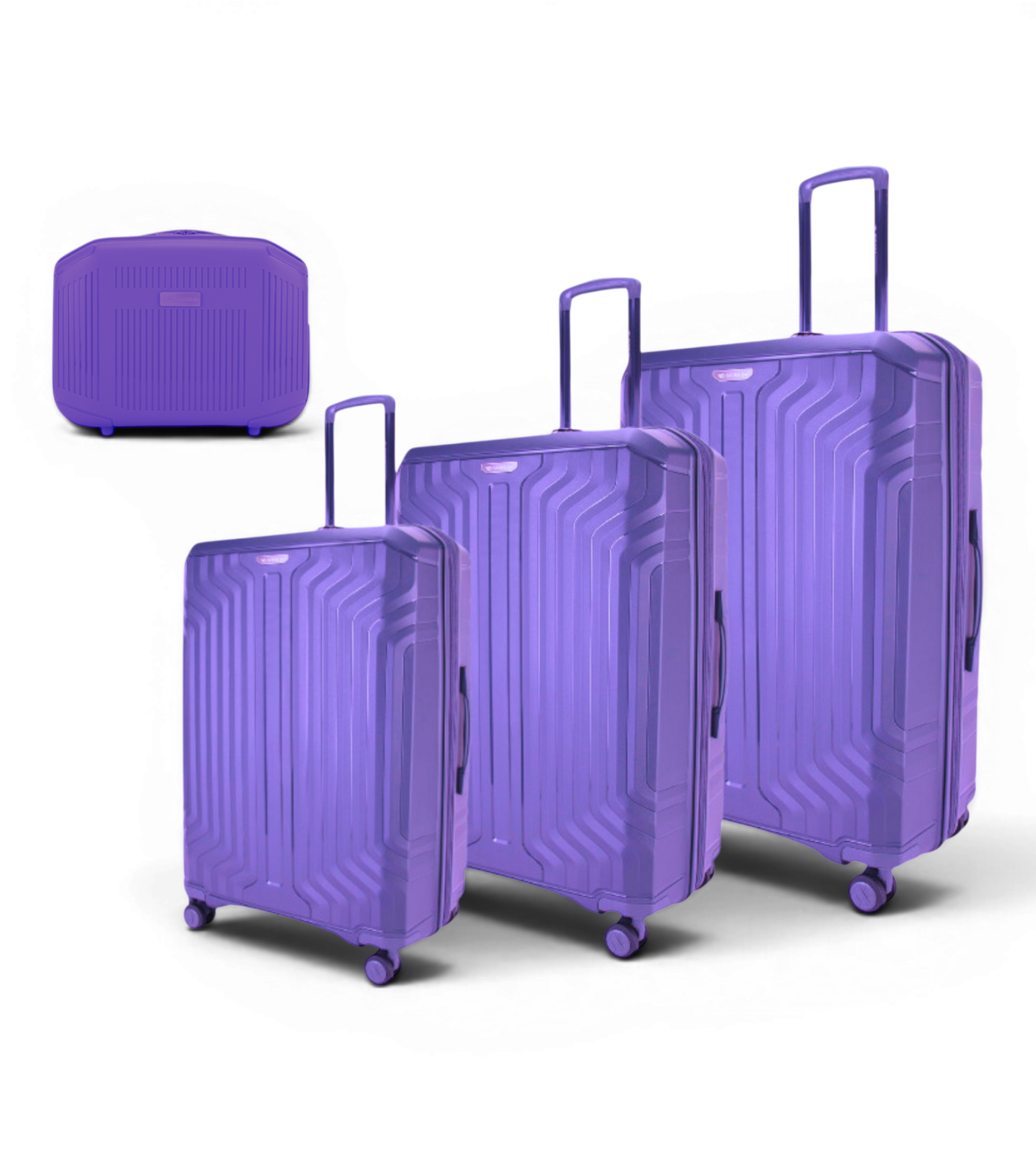 Sonada 4 Piece Polycarbonate Luggage Set